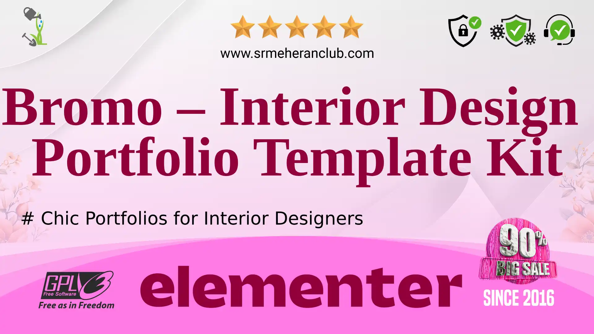 Bromo – Interior Design Portfolio Template Kit — Elementor Kit by Themeforest