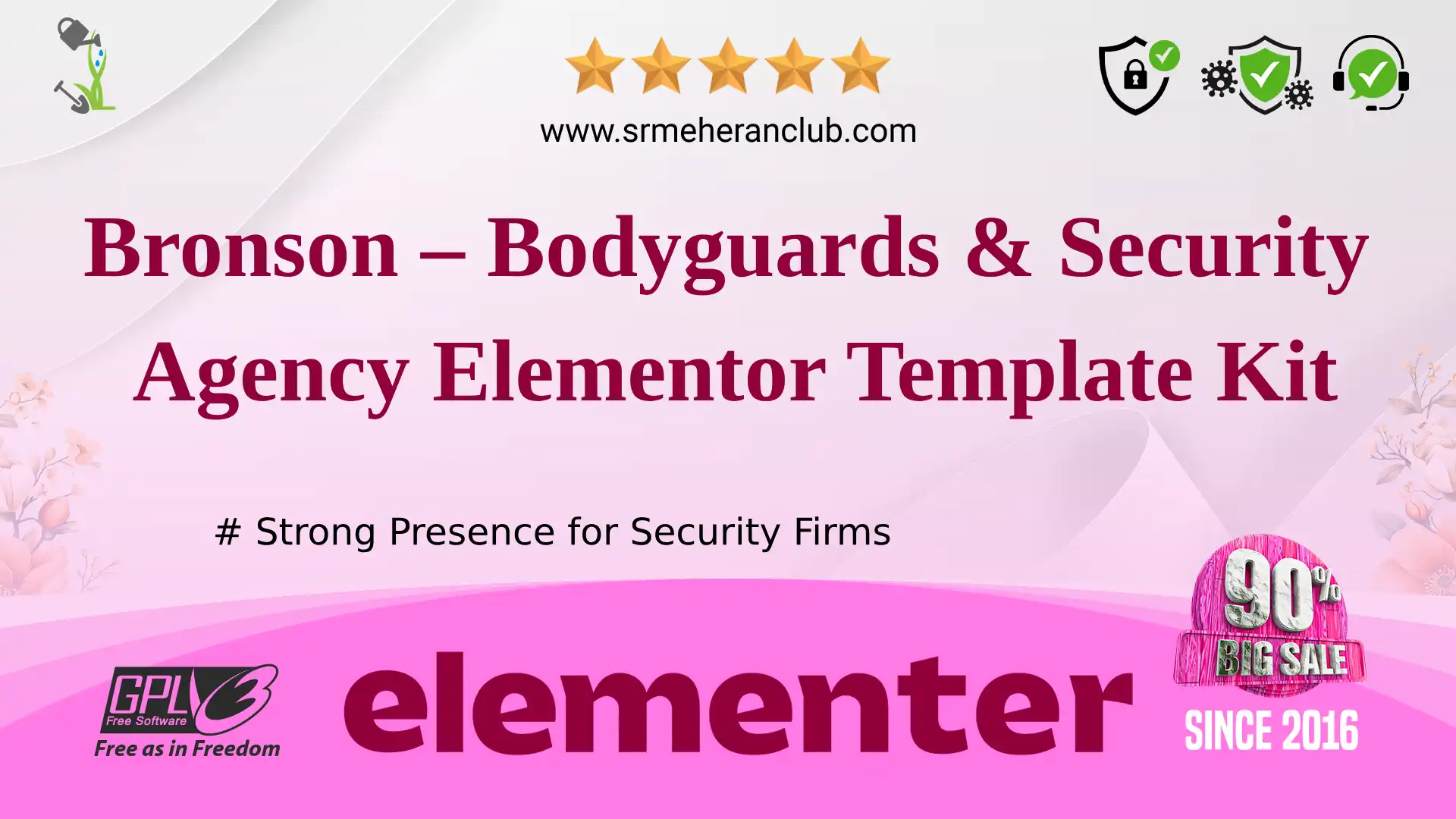 Bronson – Bodyguards & Security Agency Elementor Template Kit — Elementor Kit by Themeforest