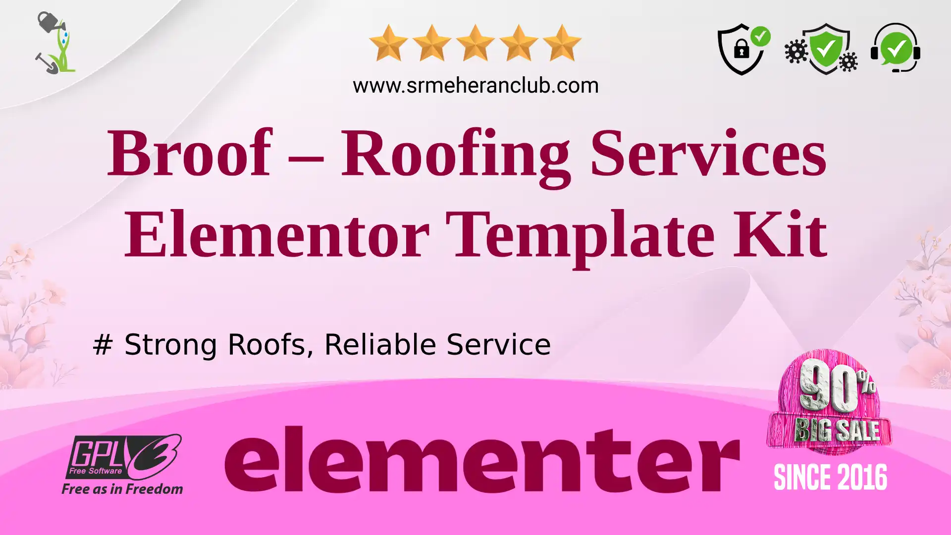 Broof – Roofing Services Elementor Template Kit — Elementor Kit by Themeforest