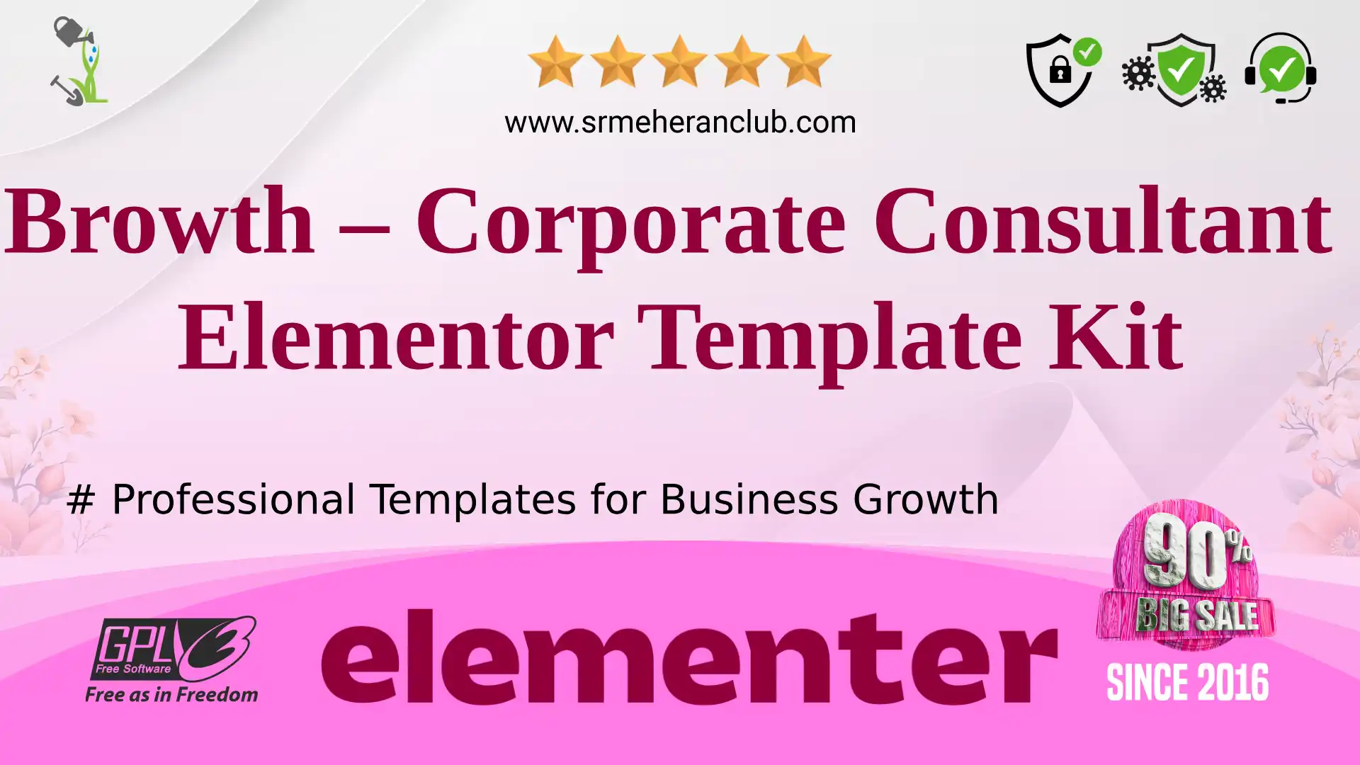 Browth – Corporate Consultant Elementor Template Kit