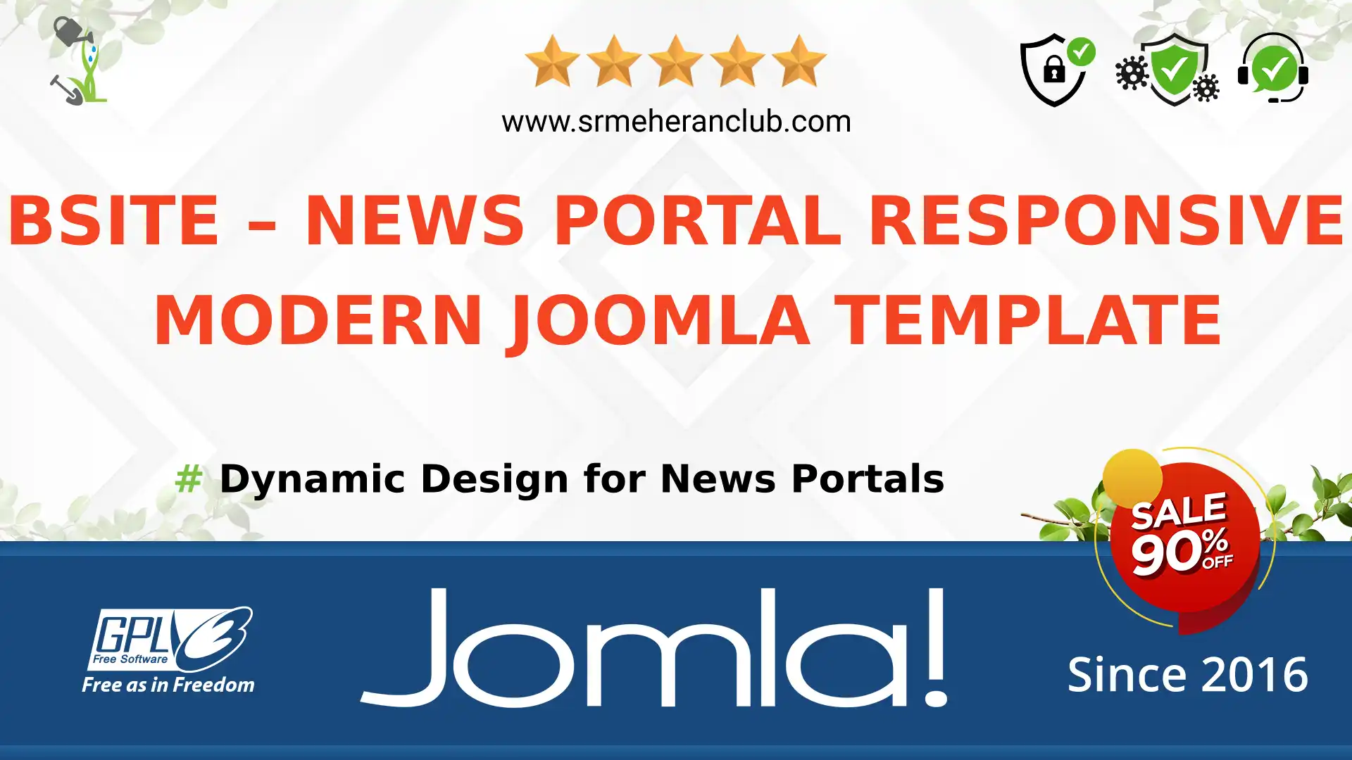 Bsite – News Portal Responsive Modern Joomla Template — Theme by Templatemonster