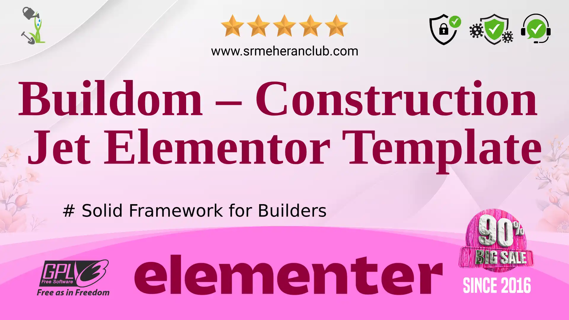 Buildom – Construction Jet Elementor Template — Elementor Kit by Templatemonster