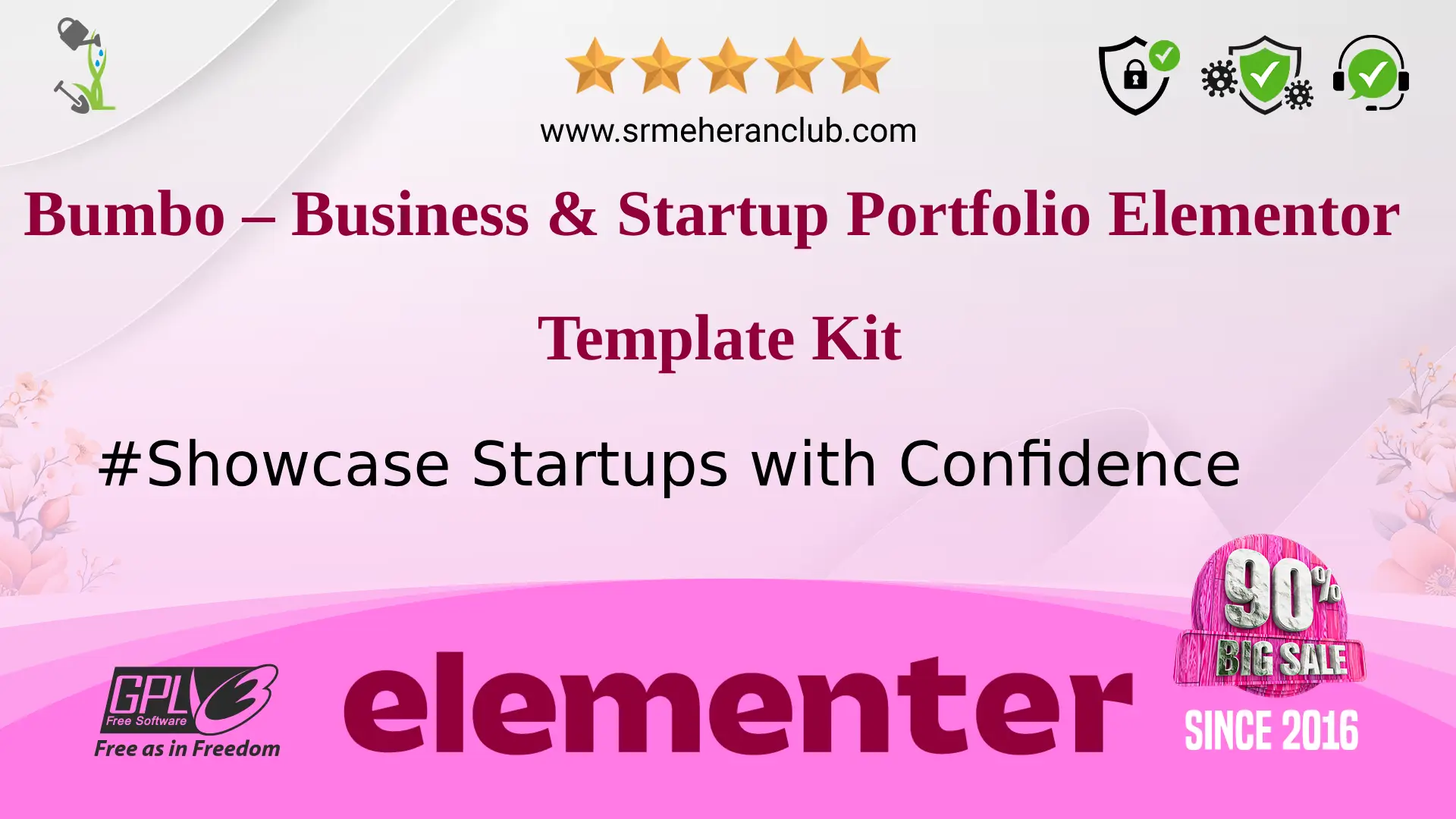 Bumbo – Business & Startup Portfolio Elementor Template Kit