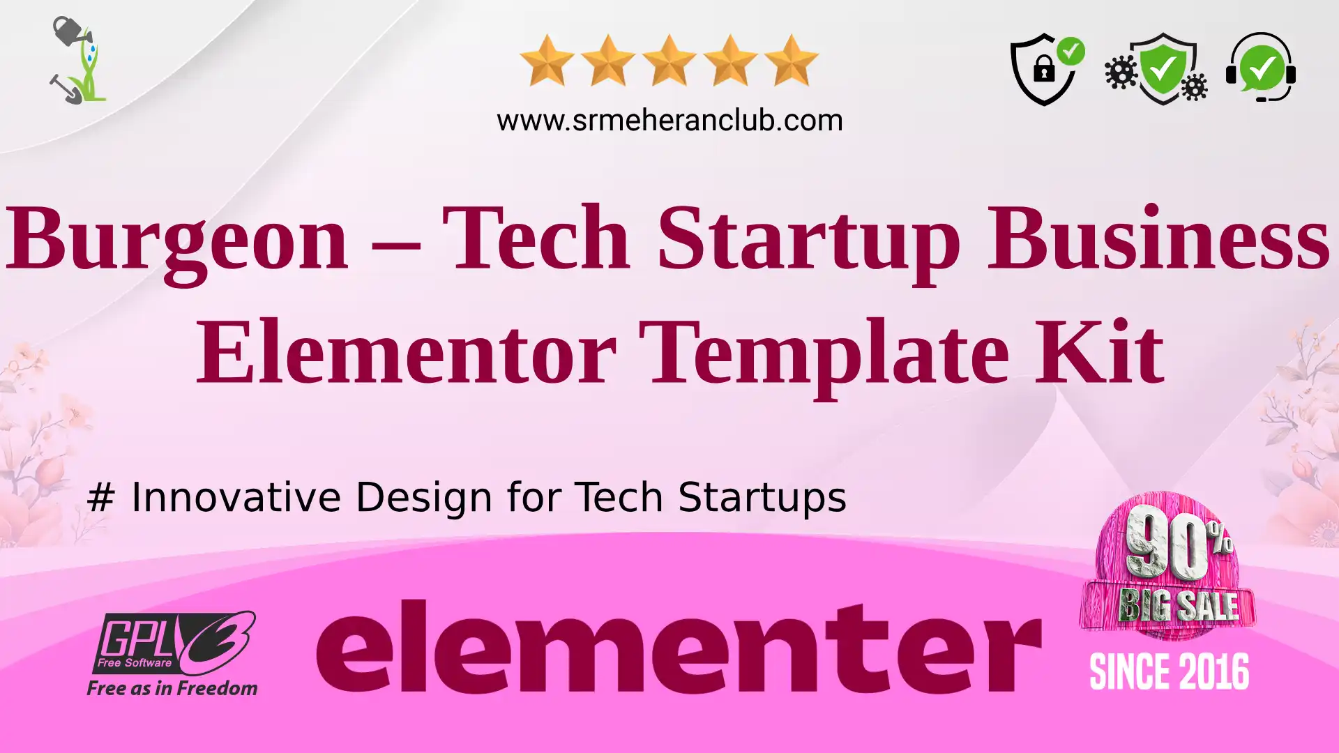Burgeon – Tech Startup Business Elementor Template Kit — Elementor Kit by Themeforest