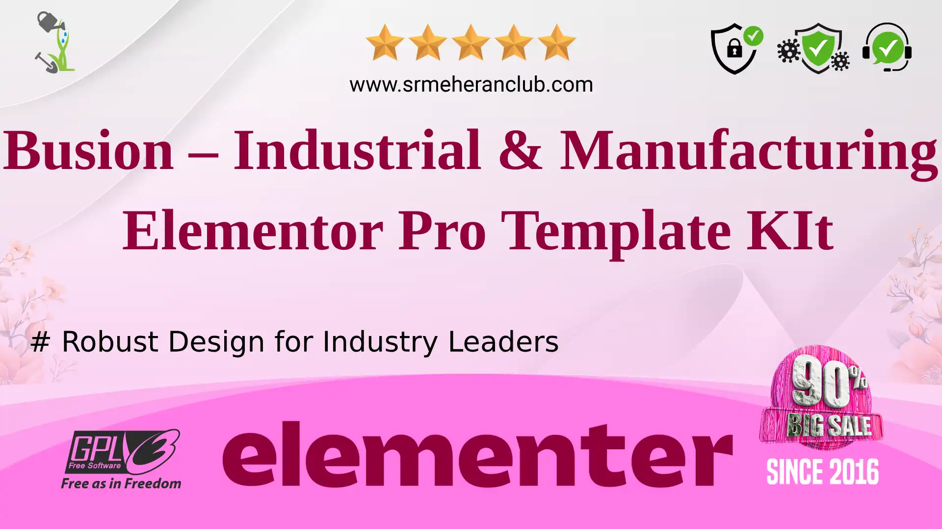 Busion – Industrial & Manufacturing Elementor Pro Template KIt — Elementor Kit by Themeforest