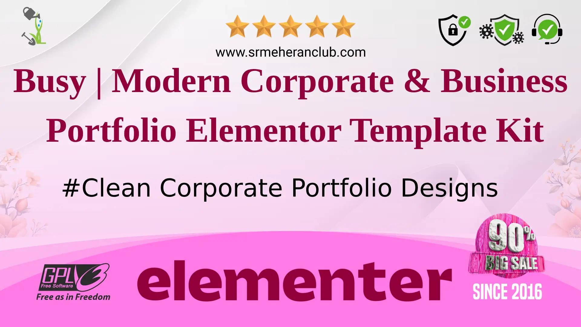Busy | Modern Corporate & Business Portfolio Elementor Template Kit