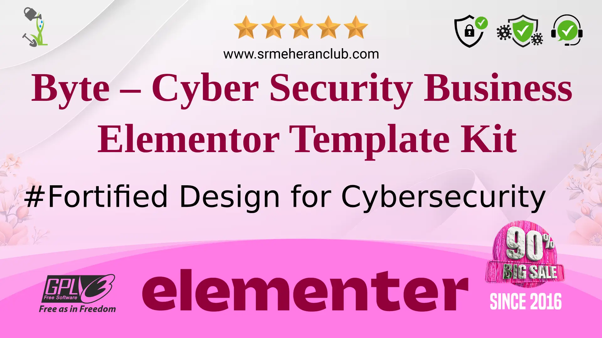 Byte – Cyber Security Business Elementor Template Kit — Elementor Kit by Themeforest