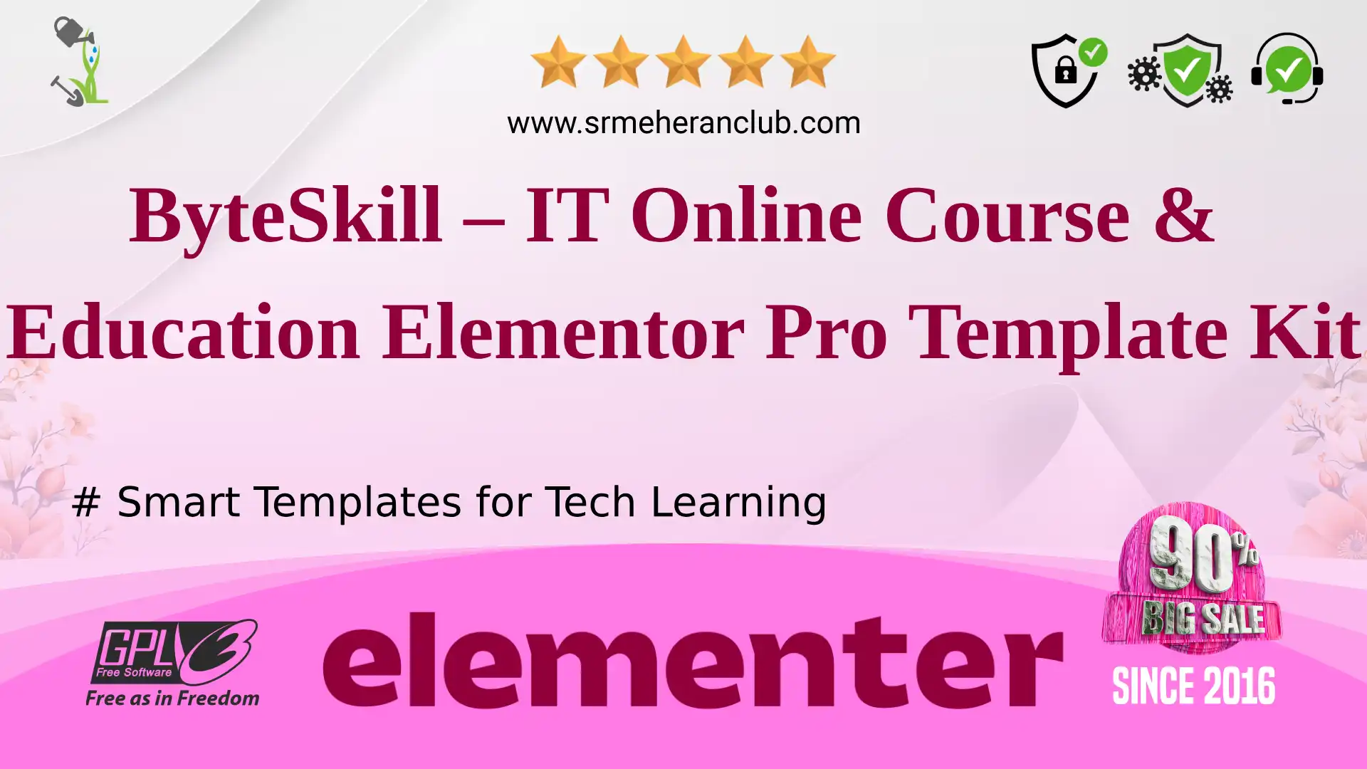 ByteSkill – IT Online Course & Education Elementor Pro Template Kit — Elementor Kit by Themeforest