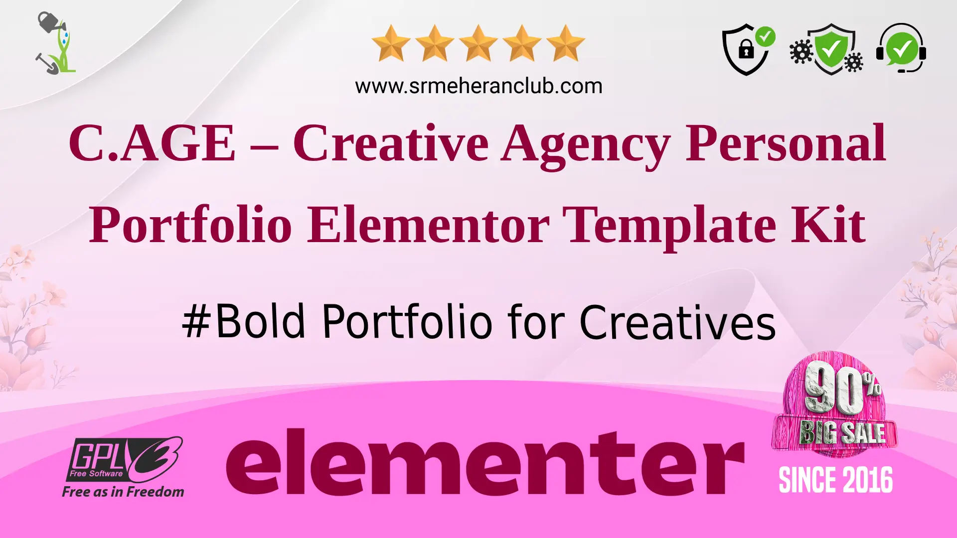 C.AGE – Creative Agency Personal Portfolio Elementor Template Kit — Elementor Kit by Themeforest