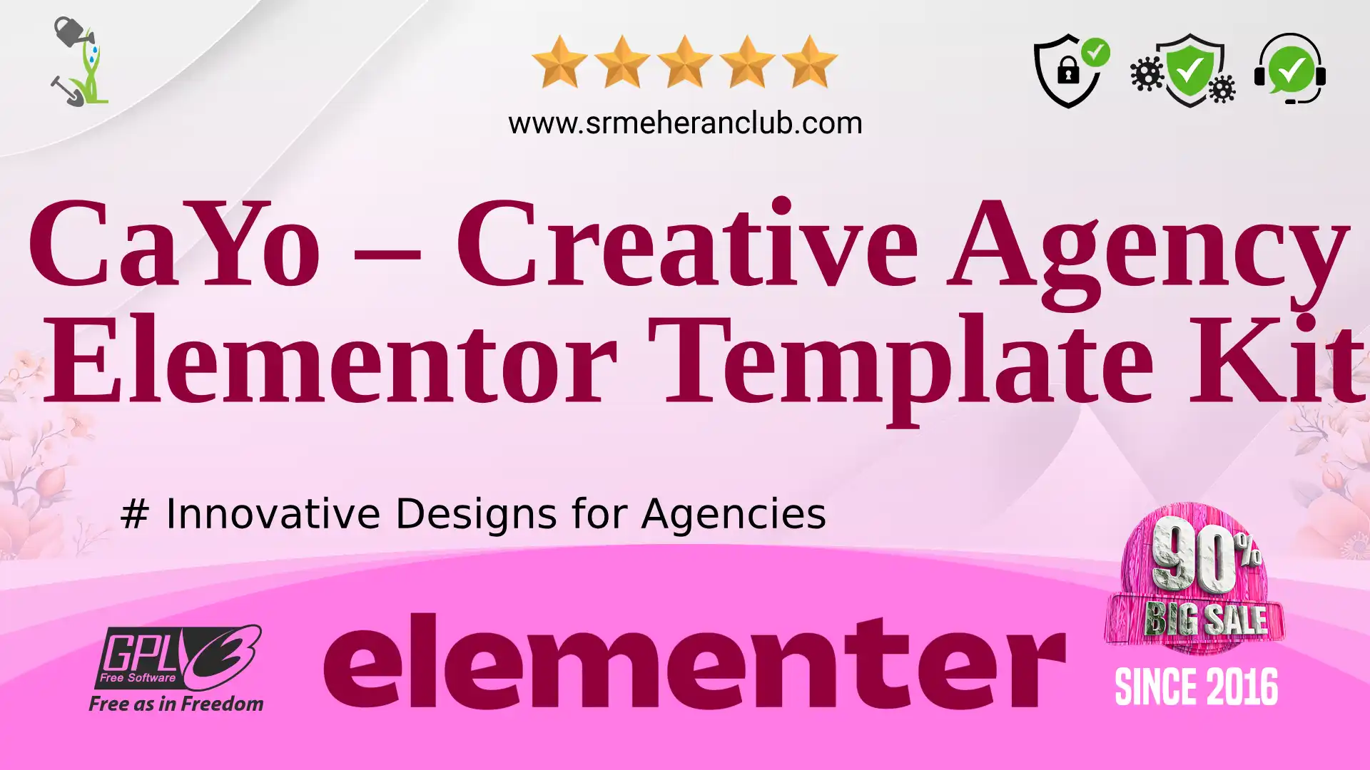 CaYo – Creative Agency Elementor Template Kit
