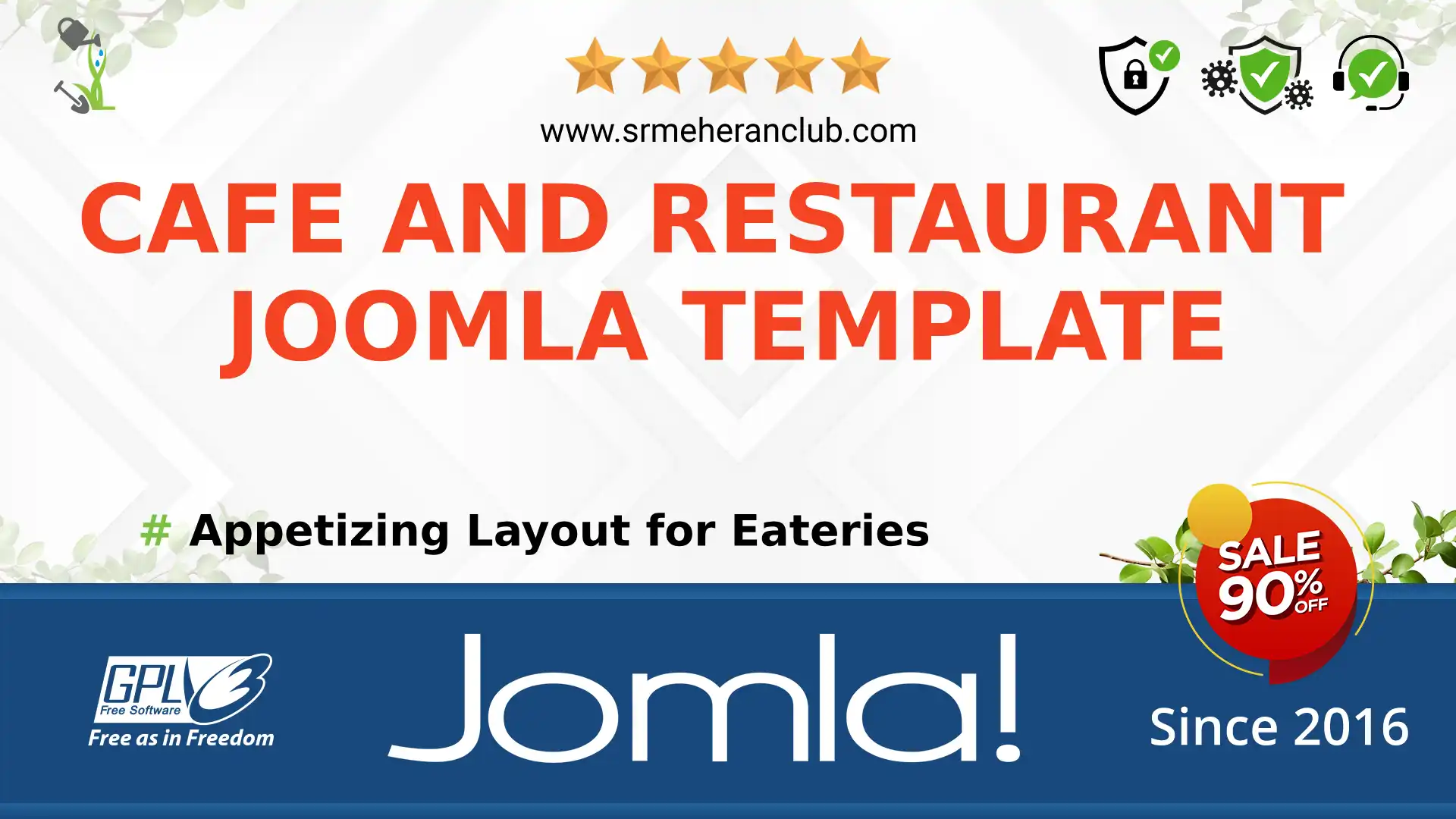 Cafe And Restaurant Joomla Template — Theme by Templatemonster