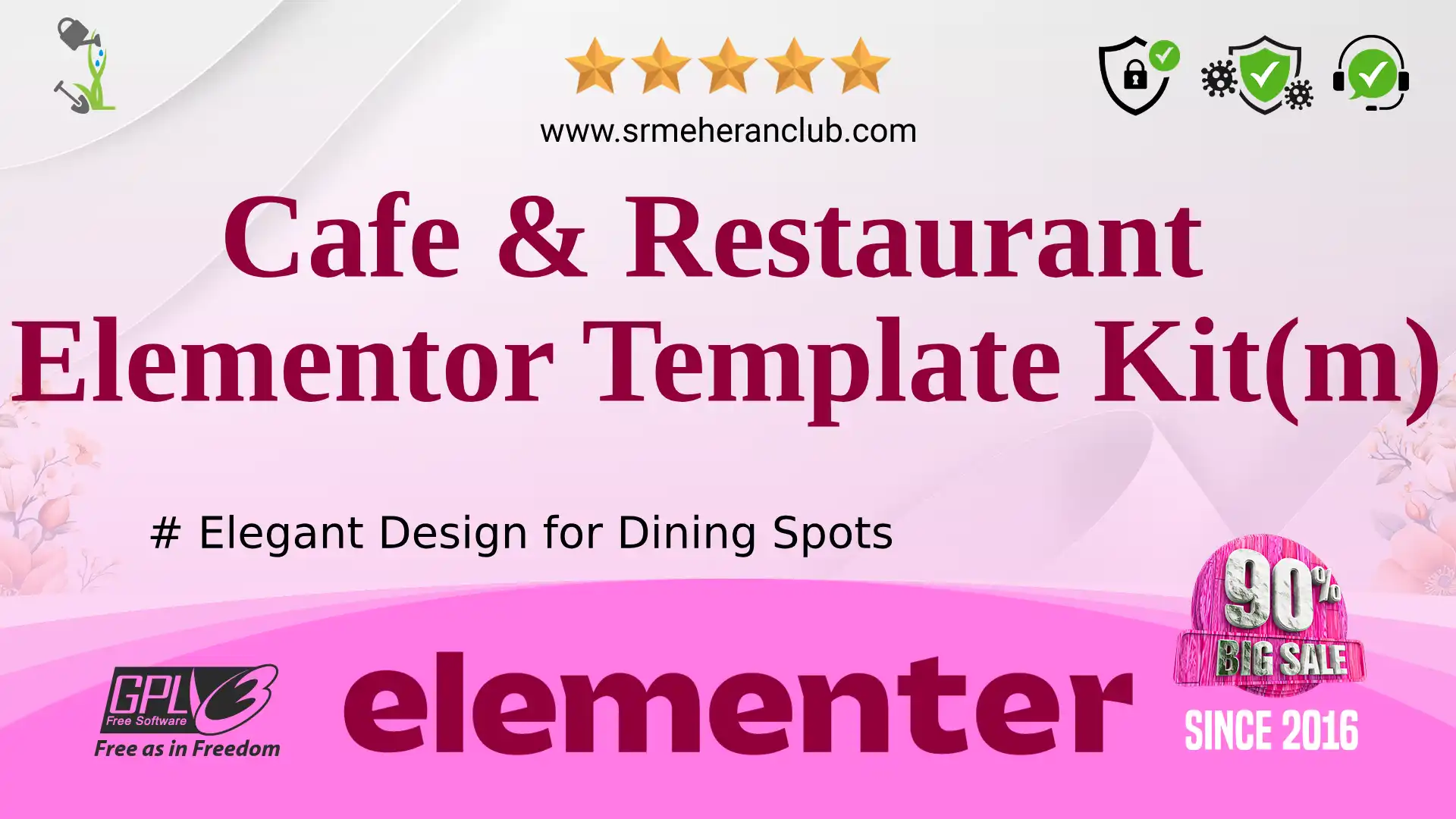 Cafe & Restaurant Elementor Template Kit(m) — Elementor Kit by Templatemonster