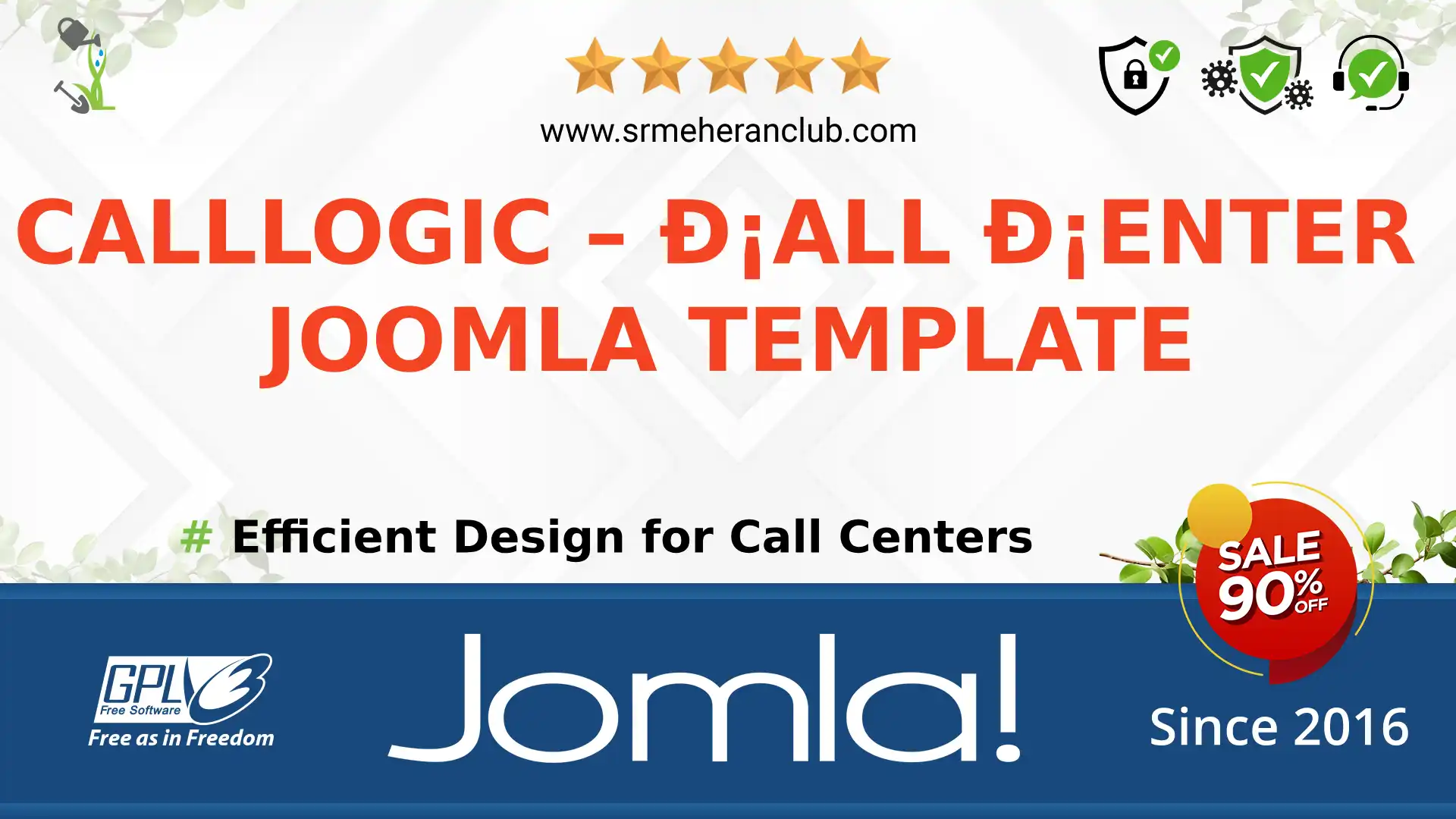 CallLogic – Сall Сenter Joomla Template — Theme by Templatemonster