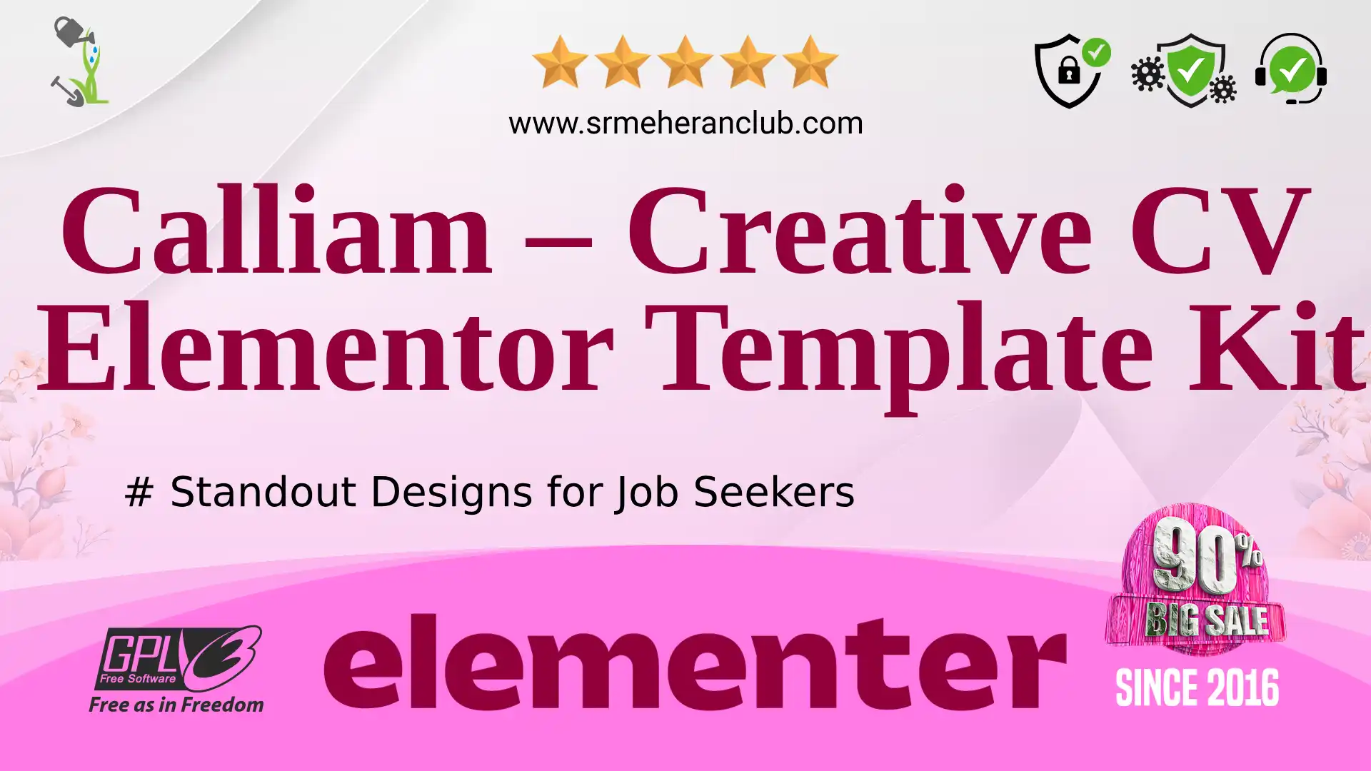 Calliam – Creative CV Elementor Template Kit — Elementor Kit by Themeforest