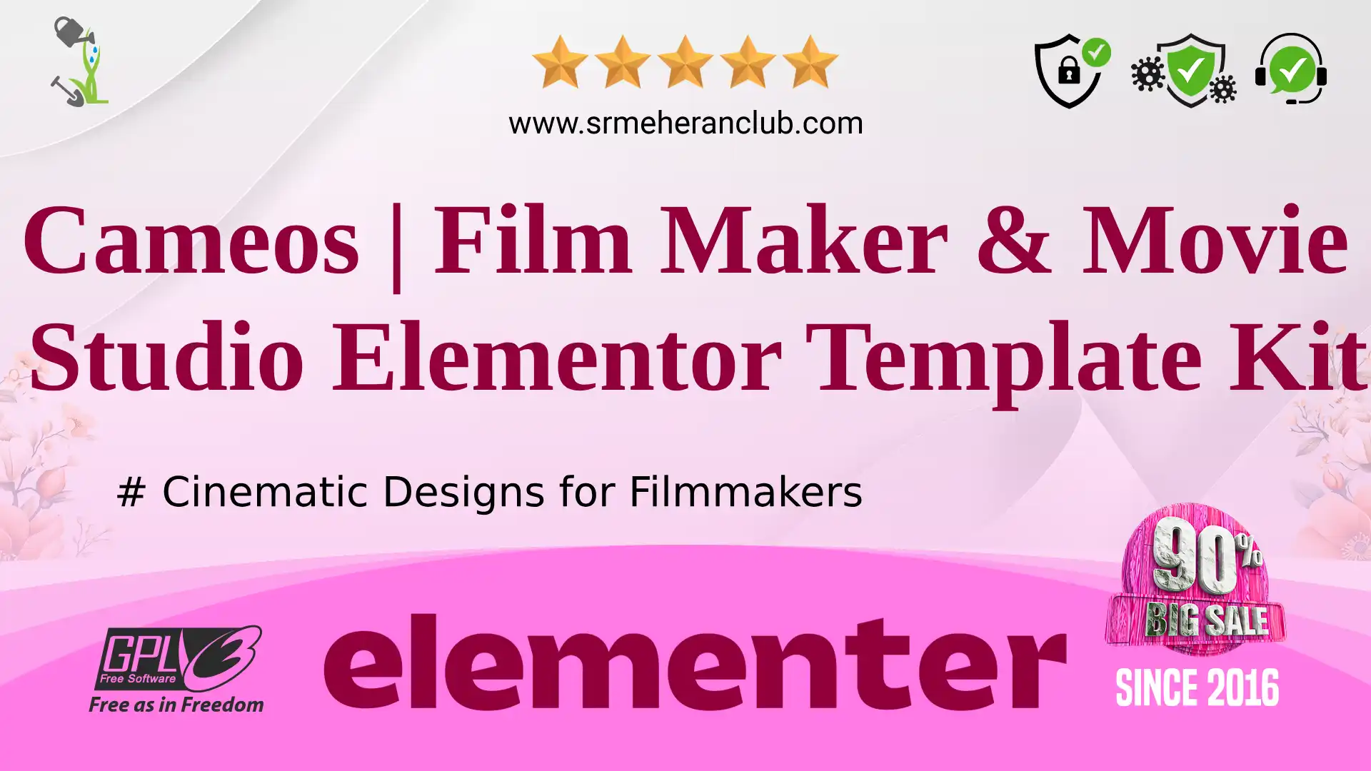 Cameos | Film Maker & Movie Studio Elementor Template Kit — Elementor Kit by Themeforest