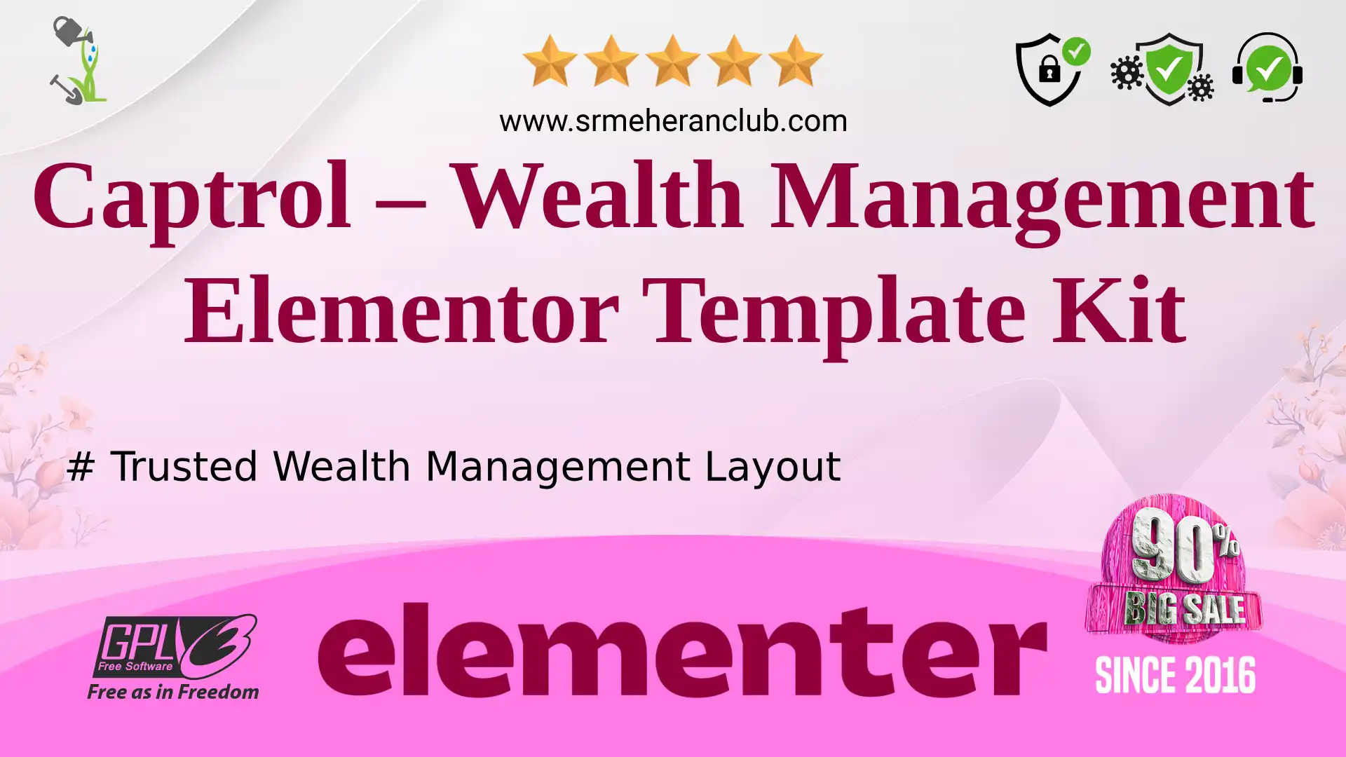 Captrol – Wealth Management Elementor Template Kit