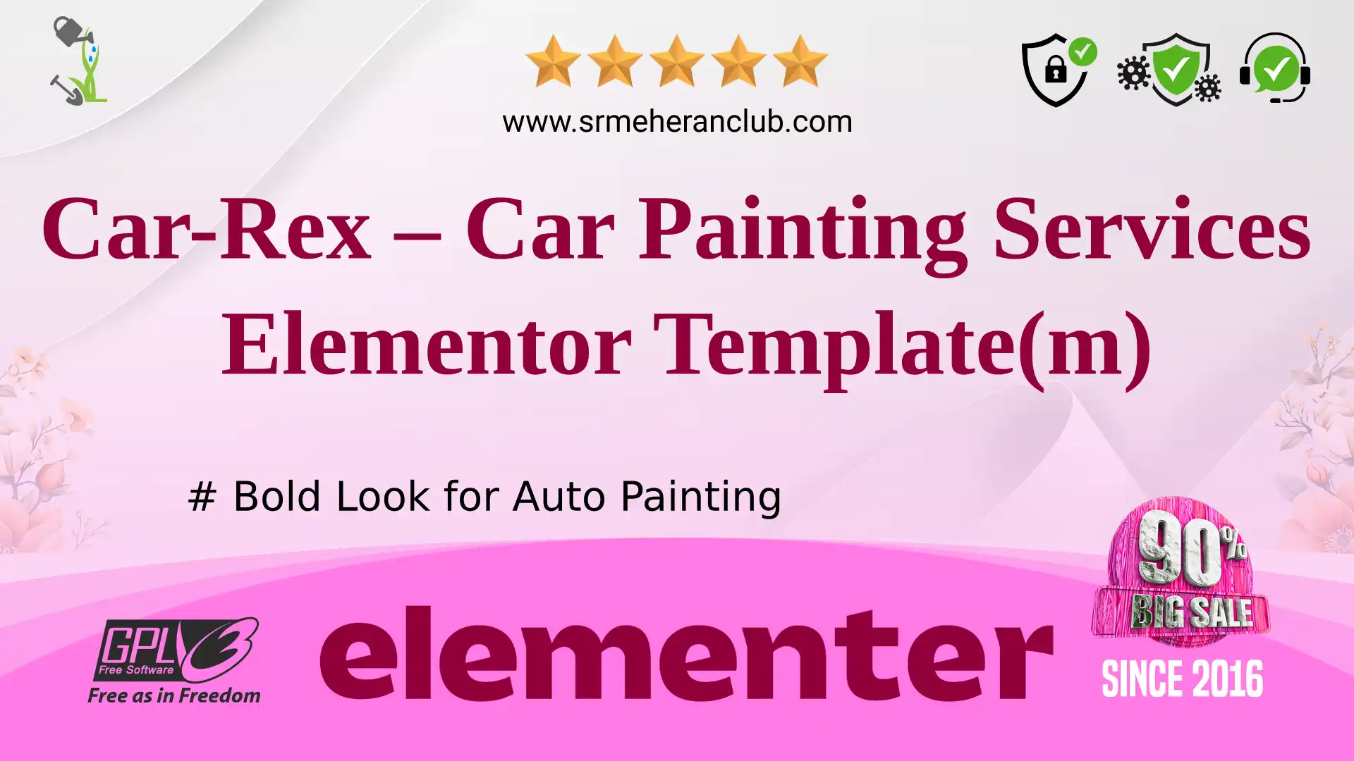 Car-Rex – Car Painting Services Elementor Template(m)