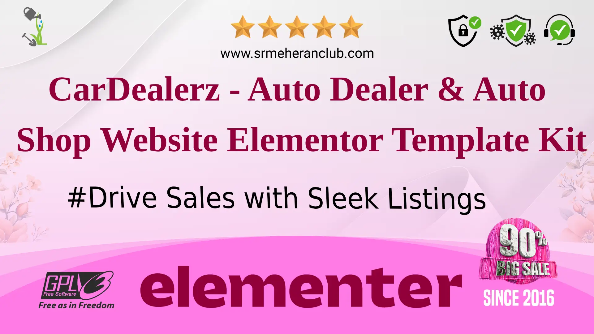 CarDealerz – Auto Dealer & Auto Shop Website Elementor Template Kit — Elementor Kit by Themeforest
