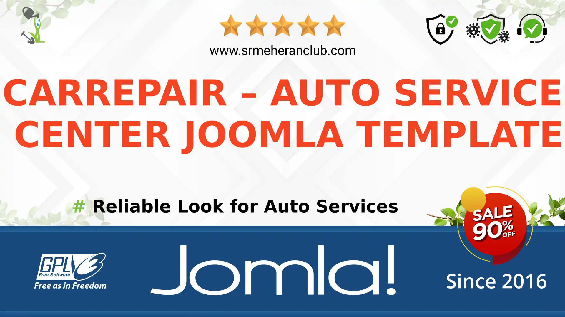CarRepair – Auto Service Center Joomla Template — Theme by Templatemonster