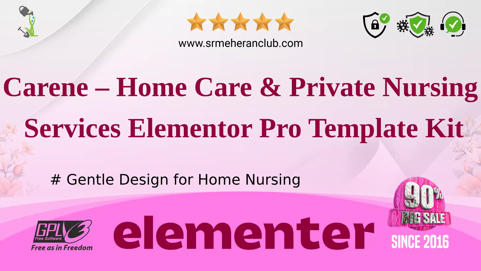 Carene – Home Care & Private Nursing Services Elementor Pro Template Kit — Elementor Kit by Themeforest