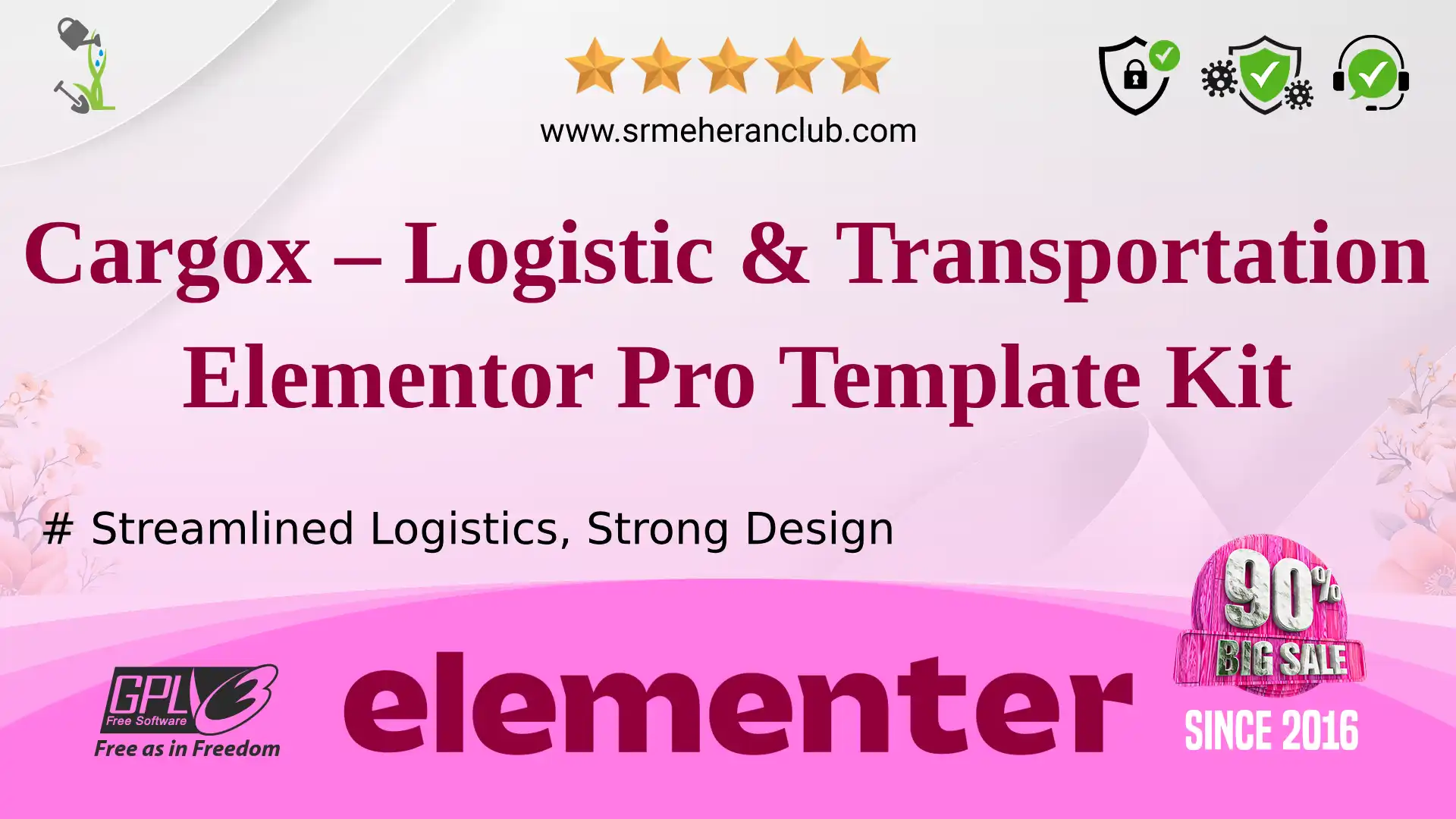 Cargox – Logistic & Transportation Elementor Pro Template Kit