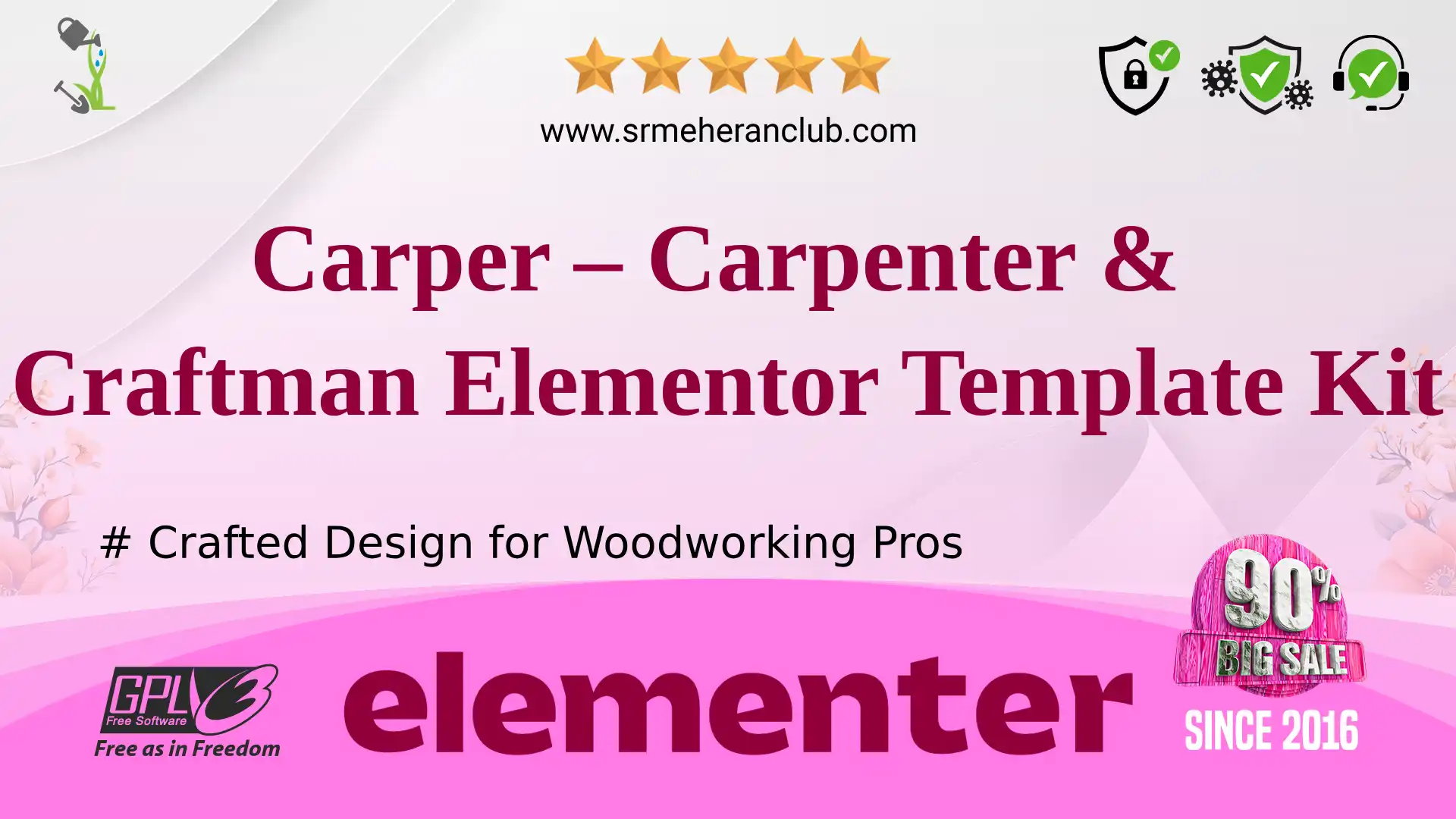 Carper – Carpenter & Craftman Elementor Template Kit — Elementor Kit by Themeforest