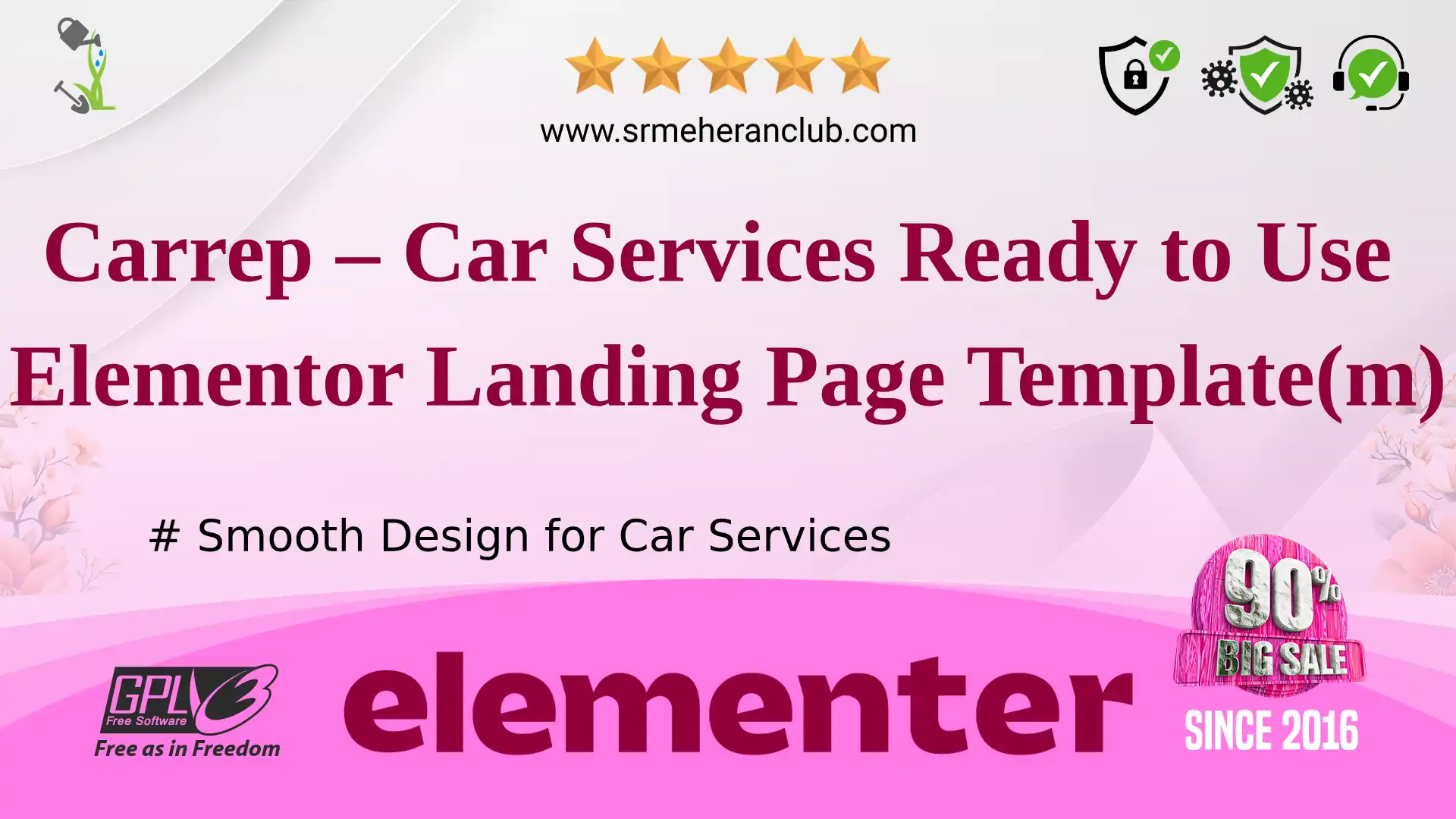 Carrep – Car Services Ready to Use Elementor Landing Page Template(m) — Elementor Kit by Templatemonster