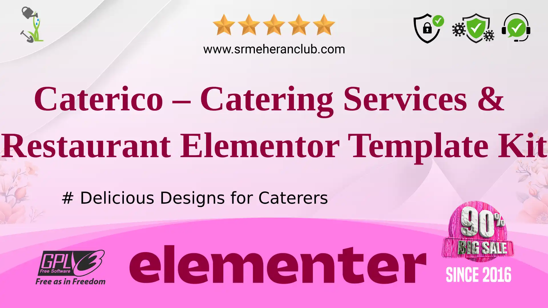 Caterico – Catering Services & Restaurant Elementor Template Kit
