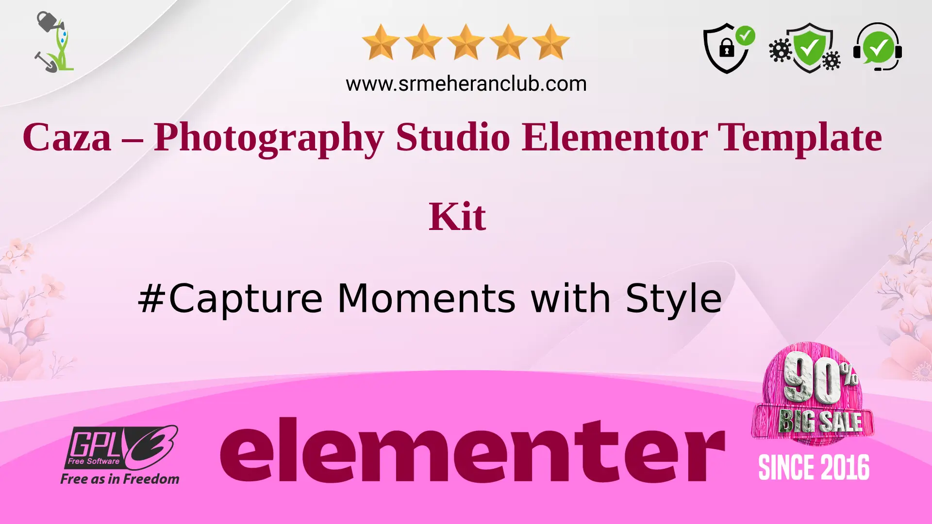 Caza – Photography Studio Elementor Template Kit