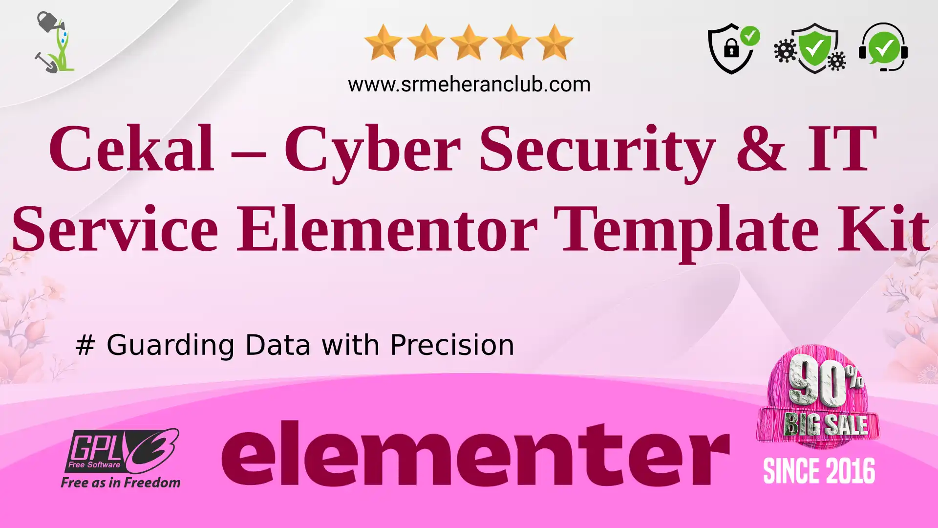 Cekal – Cyber Security & IT Service Elementor Template Kit — Elementor Kit by Themeforest