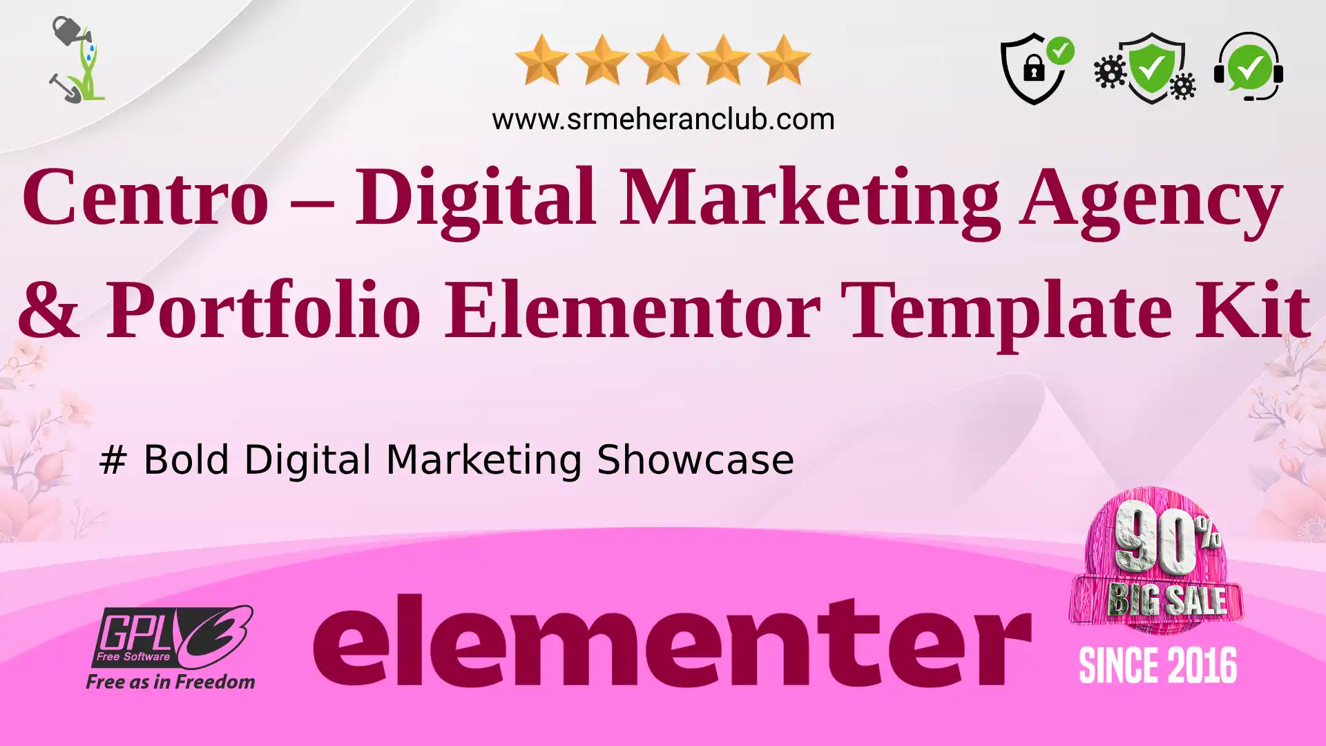 Centro – Digital Marketing Agency & Portfolio Elementor Template Kit