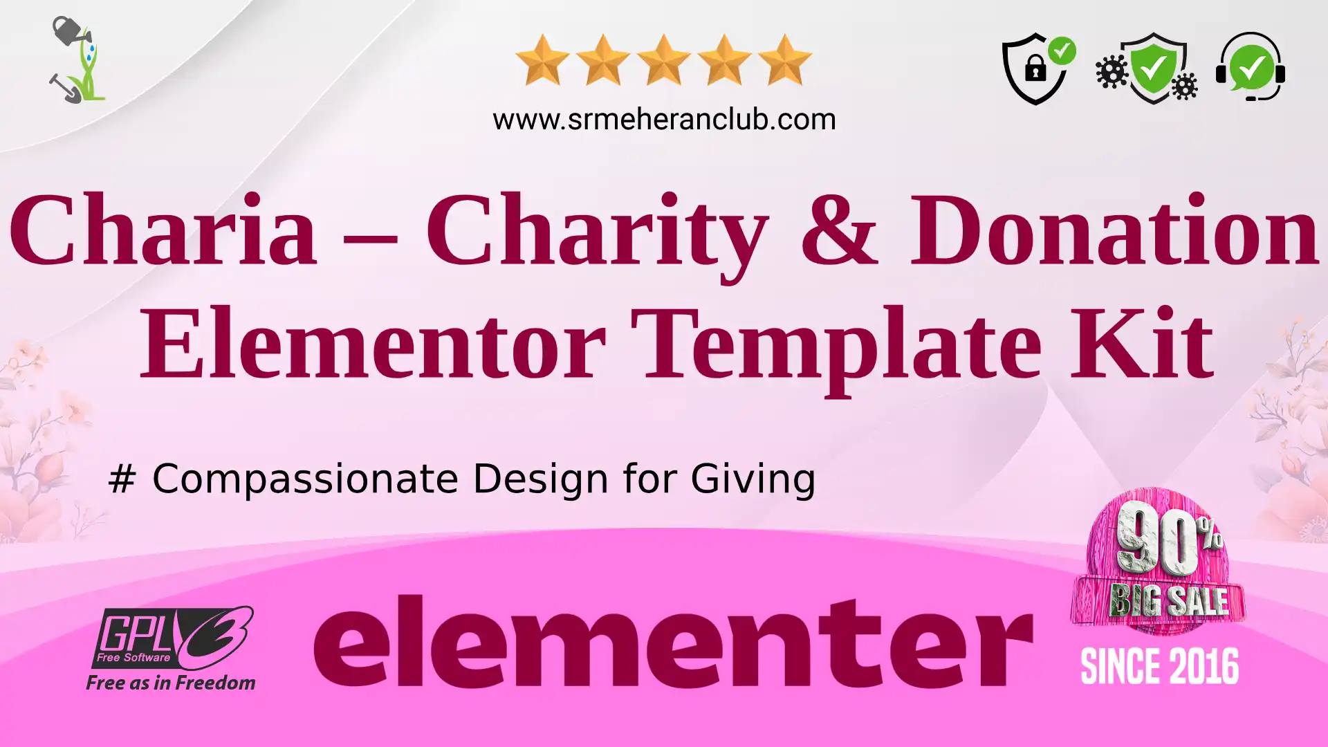 Charia – Charity & Donation Elementor Template Kit — Elementor Kit by Themeforest