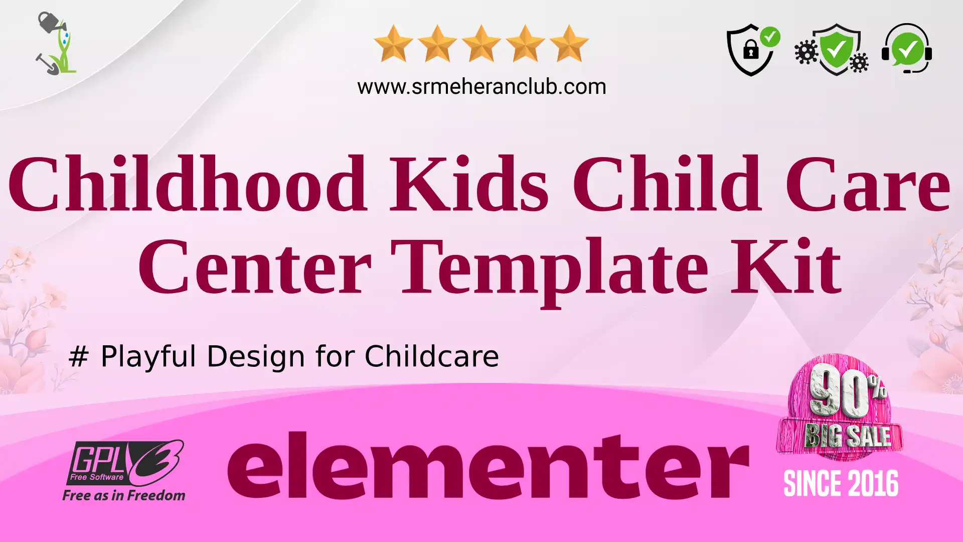 Childhood Kids Child Care Center Template Kit — Elementor Kit by Themeforest