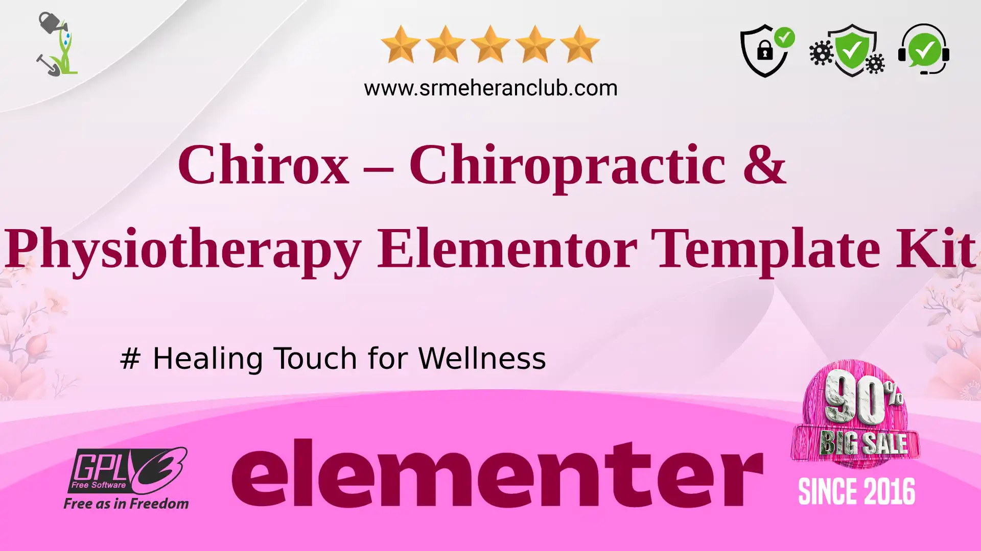 Chirox – Chiropractic & Physiotherapy Elementor Template Kit — Elementor Kit by Themeforest