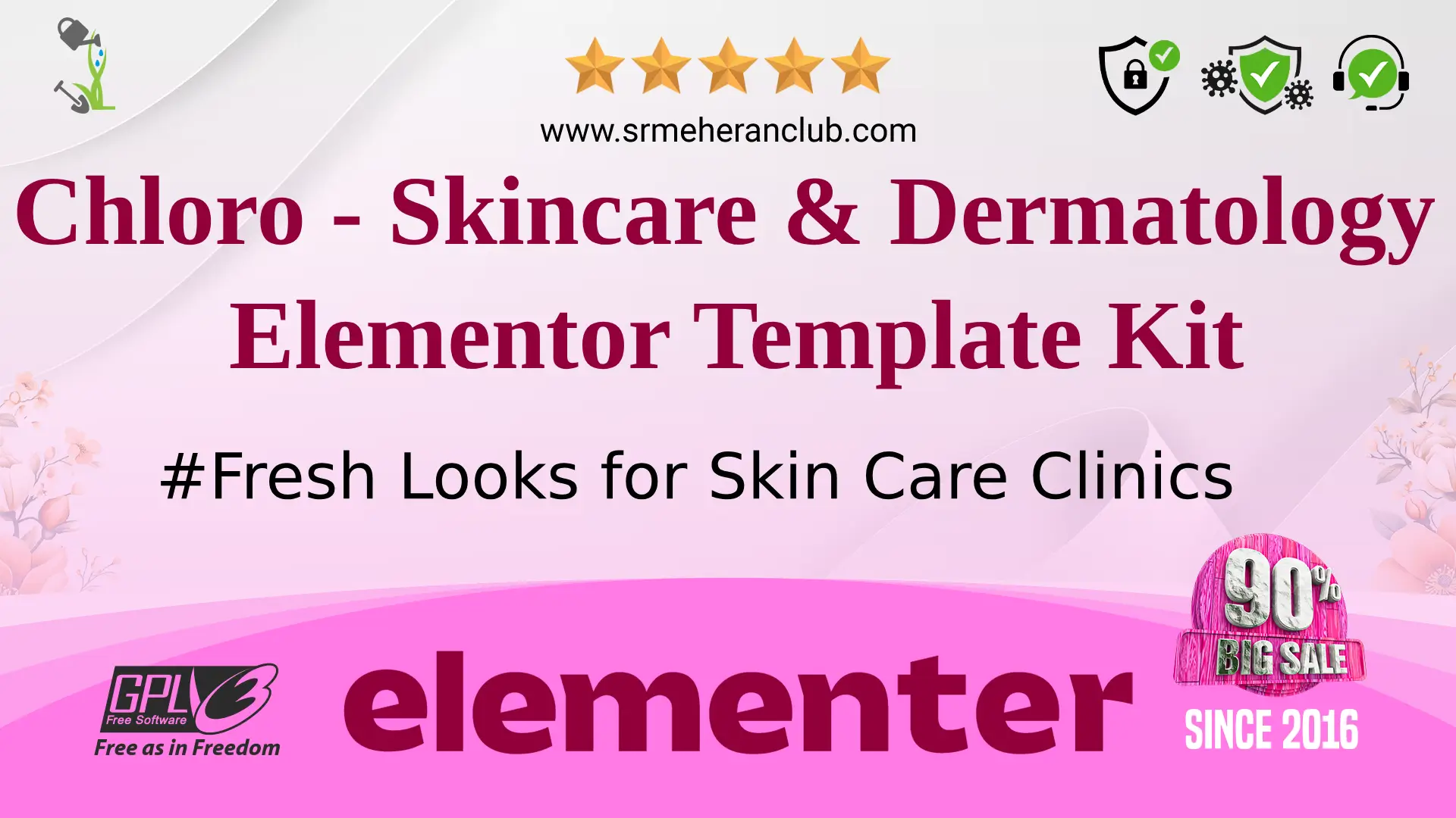 Chloro – Skincare & Dermatology Elementor Template Kit — Product by Themeforest