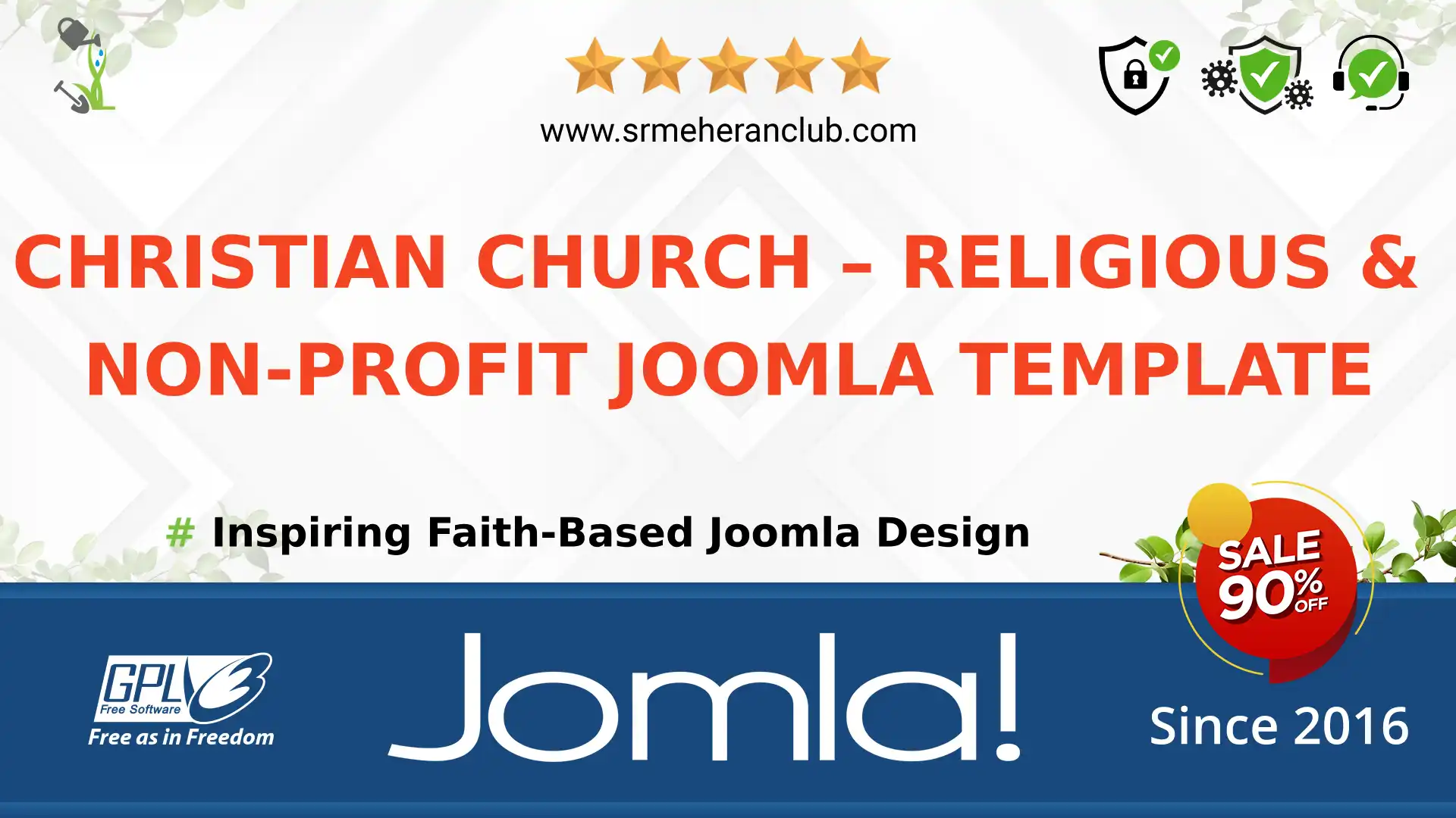 Christian Church – Religious & Non-Profit Joomla Template — Theme by Templatemonster
