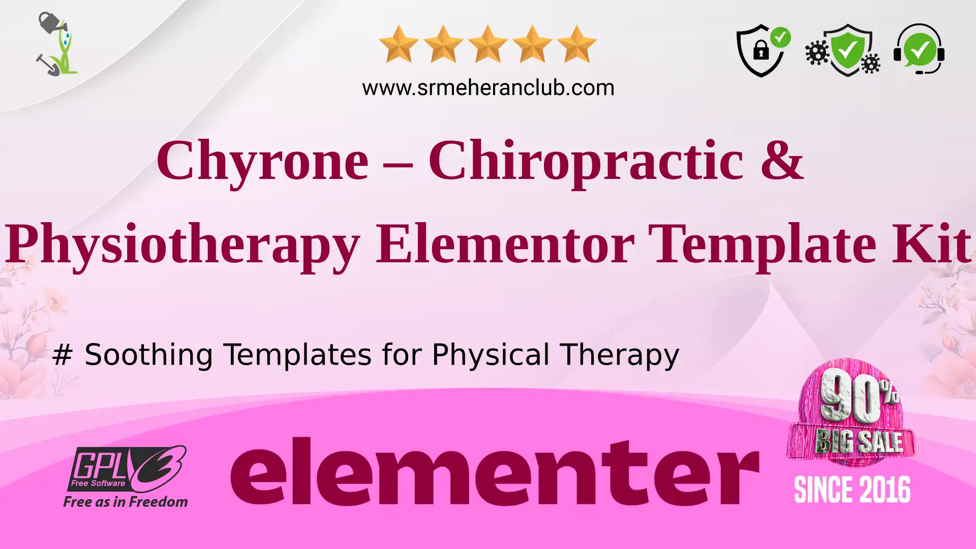 Chyrone – Chiropractic & Physiotherapy Elementor Template Kit — Elementor Kit by Themeforest