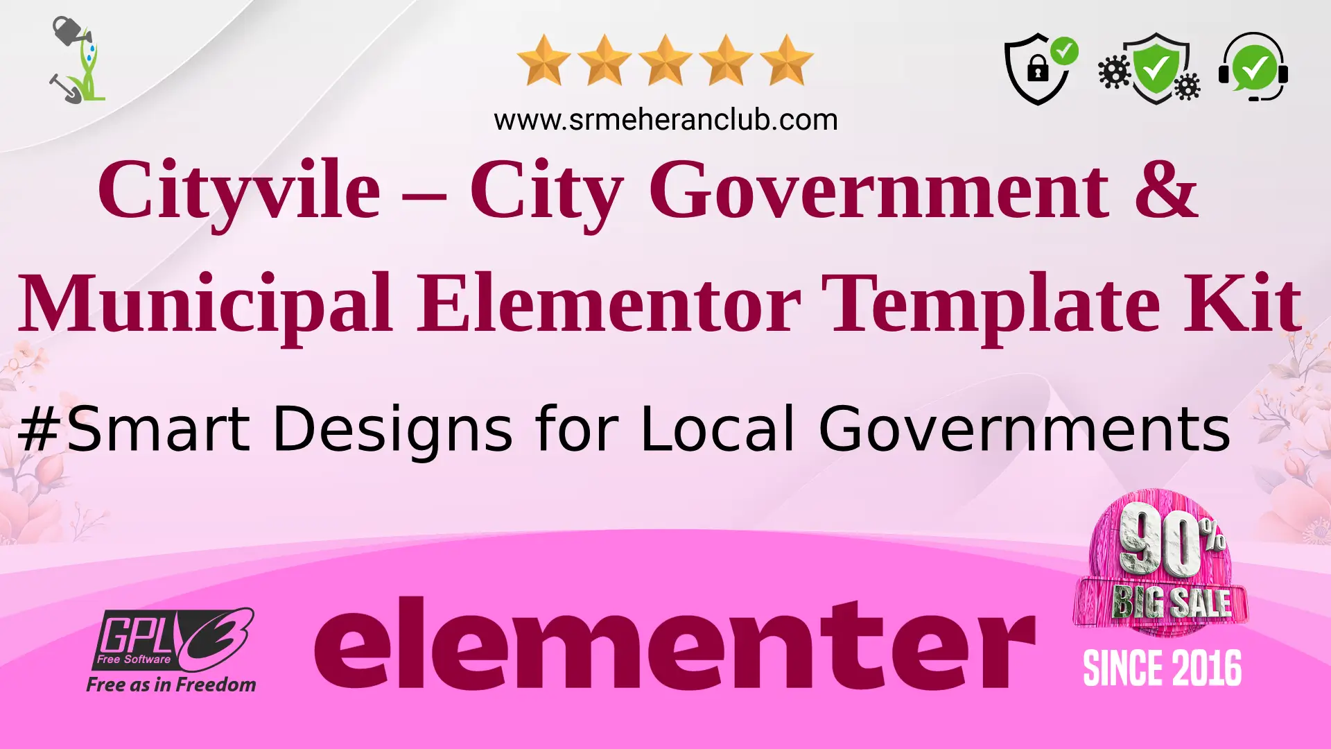 Cityvile – City Government & Municipal Elementor Template Kit — Elementor Kit by Themeforest
