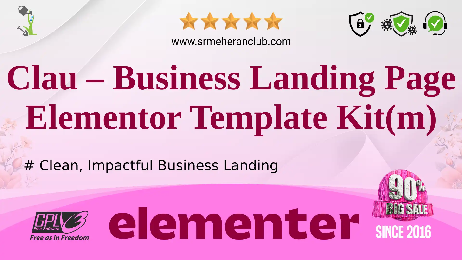 Clau – Business Landing Page Elementor Template Kit(m) — Elementor Kit by Templatemonster