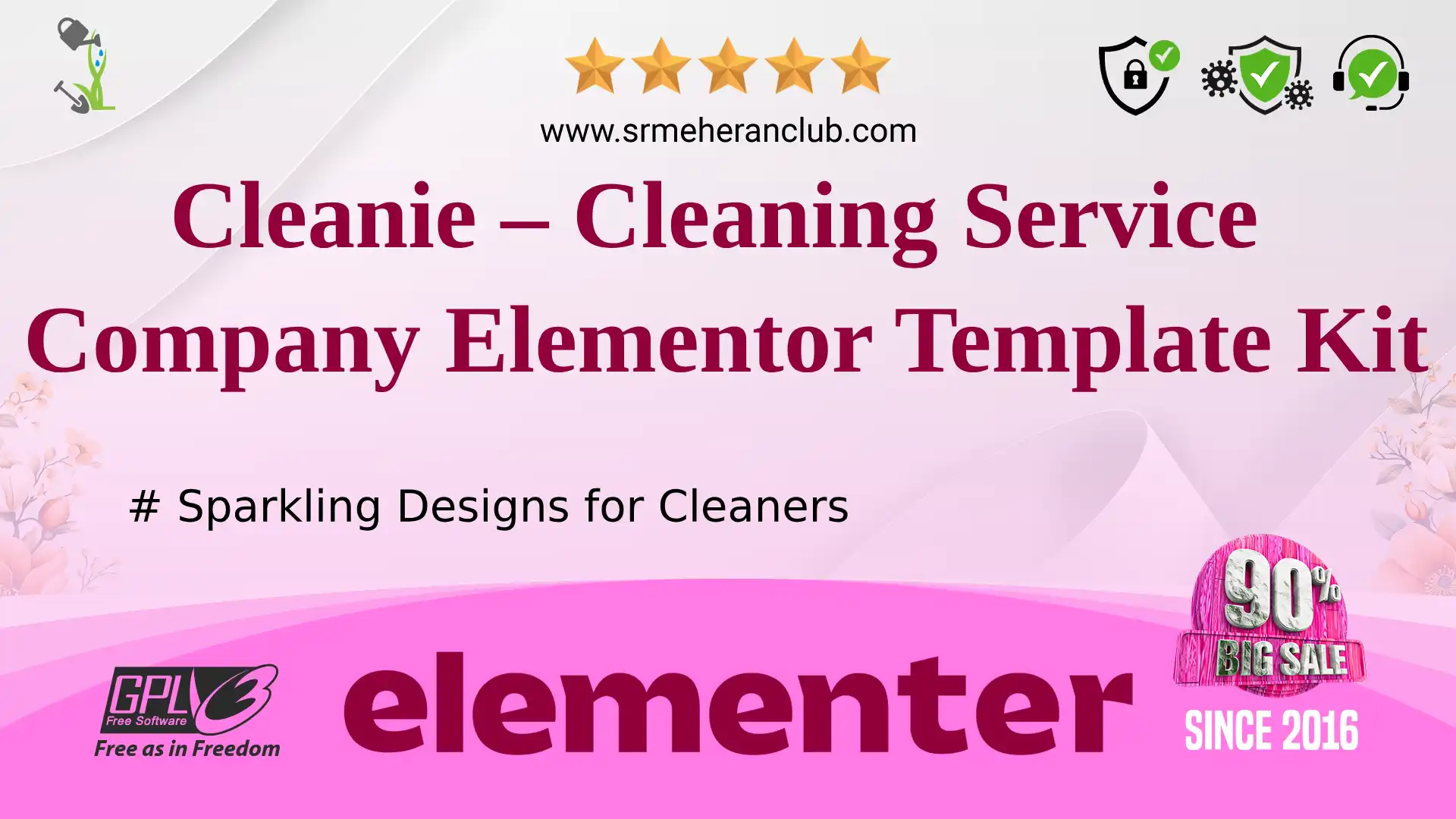 Cleanie – Cleaning Service Company Elementor Template Kit — Elementor Kit by Themeforest