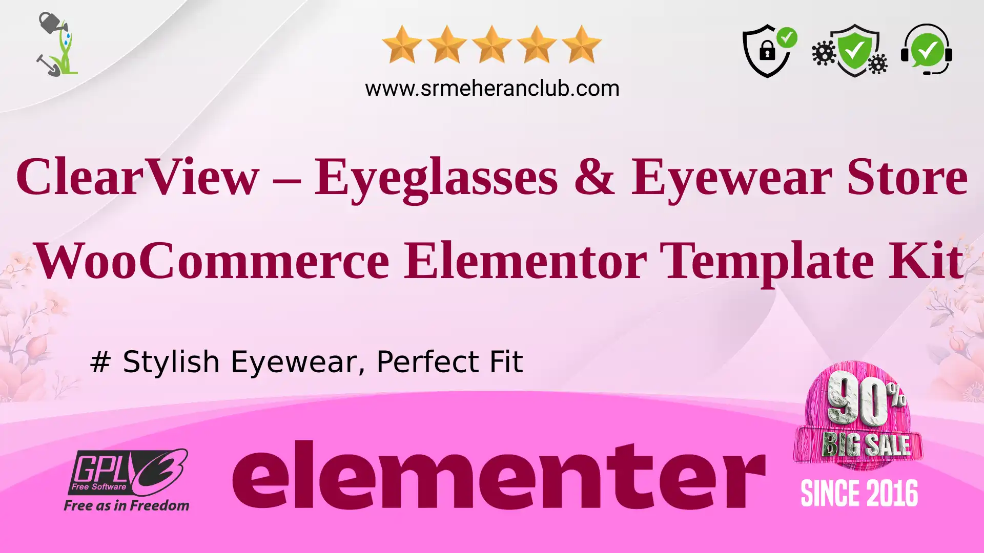 ClearView – Eyeglasses & Eyewear Store WooCommerce Elementor Template Kit — Elementor Kit by Themeforest