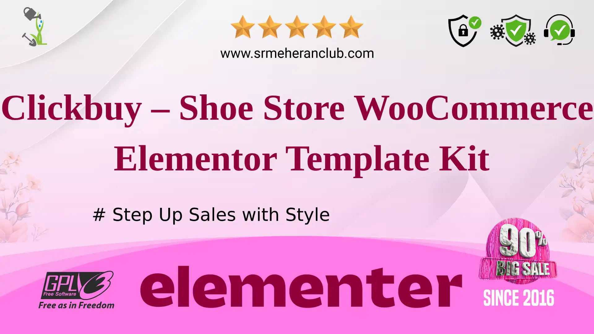 Clickbuy – Shoe Store WooCommerce Elementor Template Kit — Elementor Kit by Themeforest