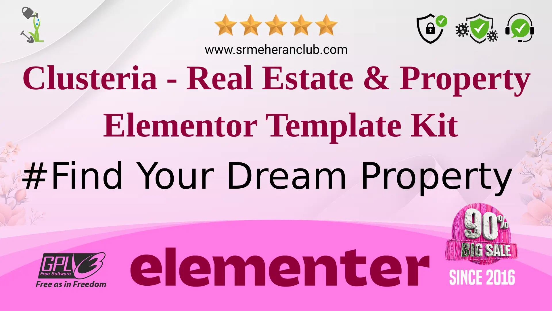 Clusteria – Real Estate & Property Elementor Template Kit