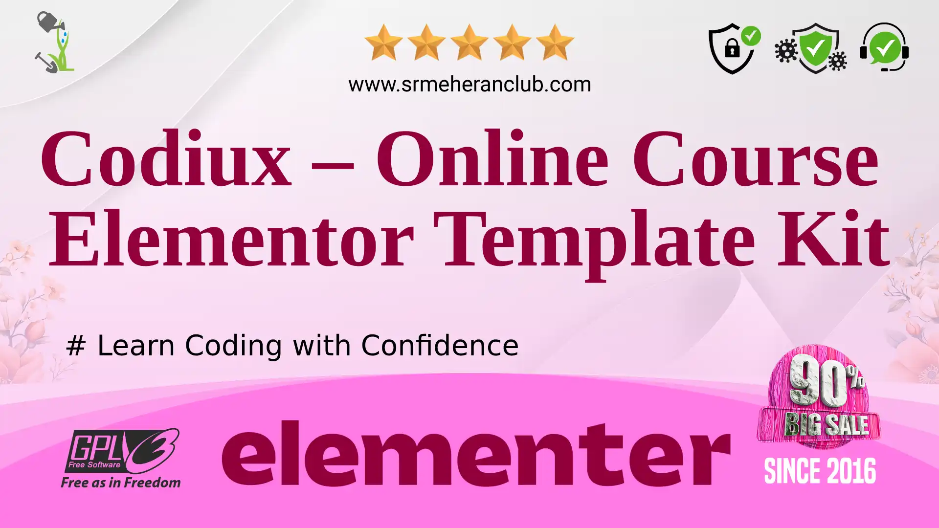 Codiux – Online Course Elementor Template Kit — Elementor Kit by Themeforest
