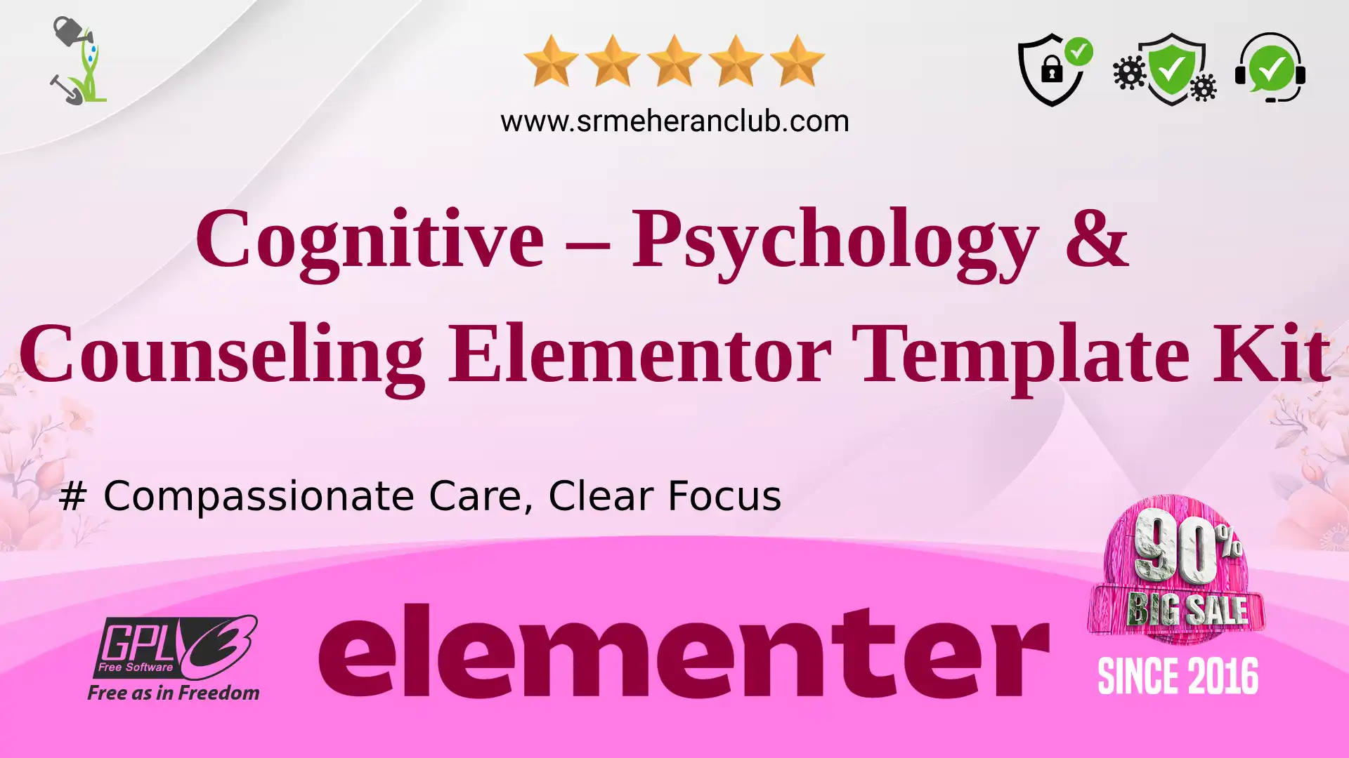 Cognitive – Psychology & Counseling Elementor Template Kit — Elementor Kit by Themeforest