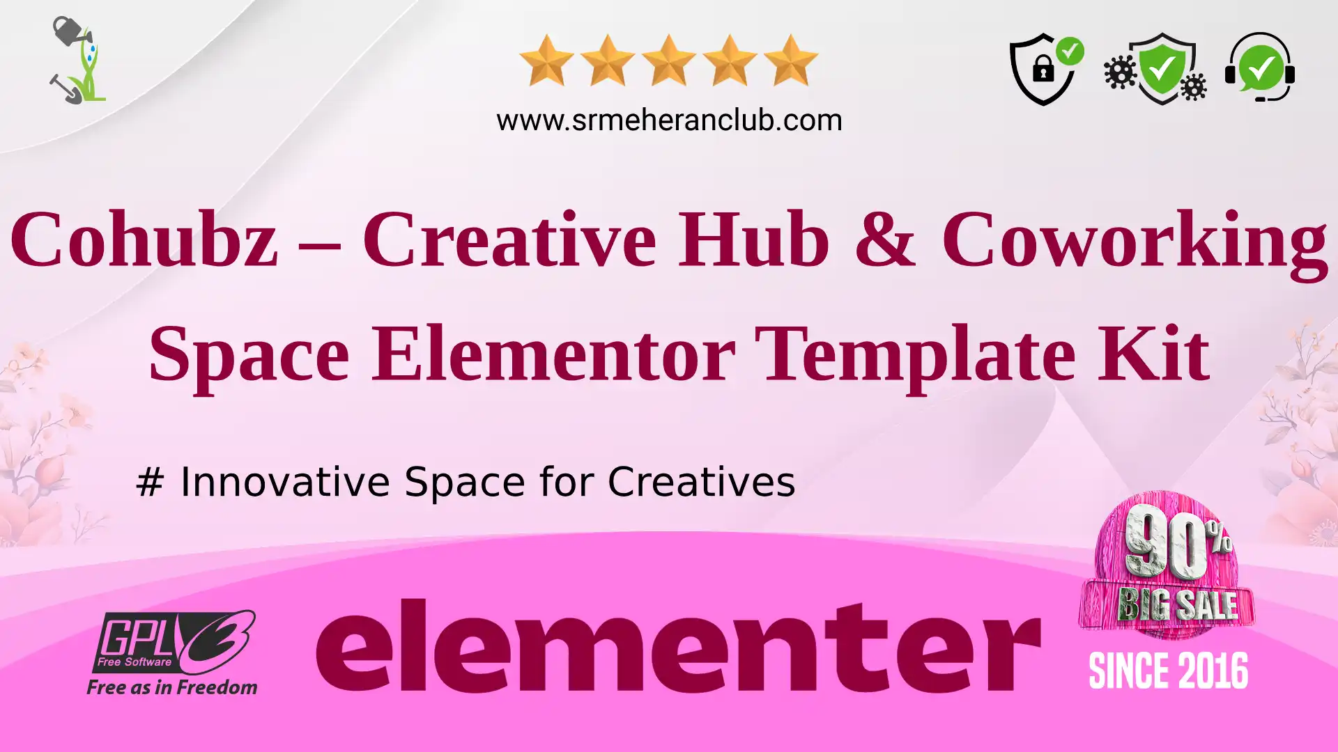Cohubz – Creative Hub & Coworking Space Elementor Template Kit — Elementor Kit by Themeforest