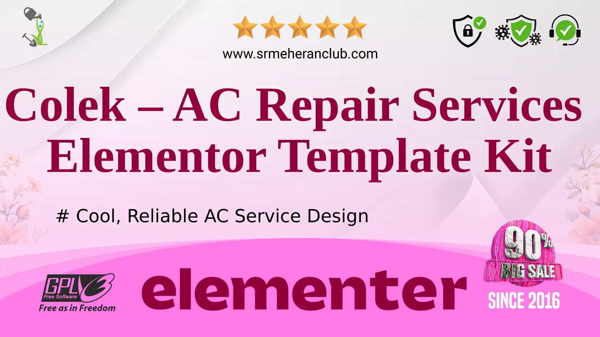 Colek – AC Repair Services Elementor Template Kit — Elementor Kit by Themeforest