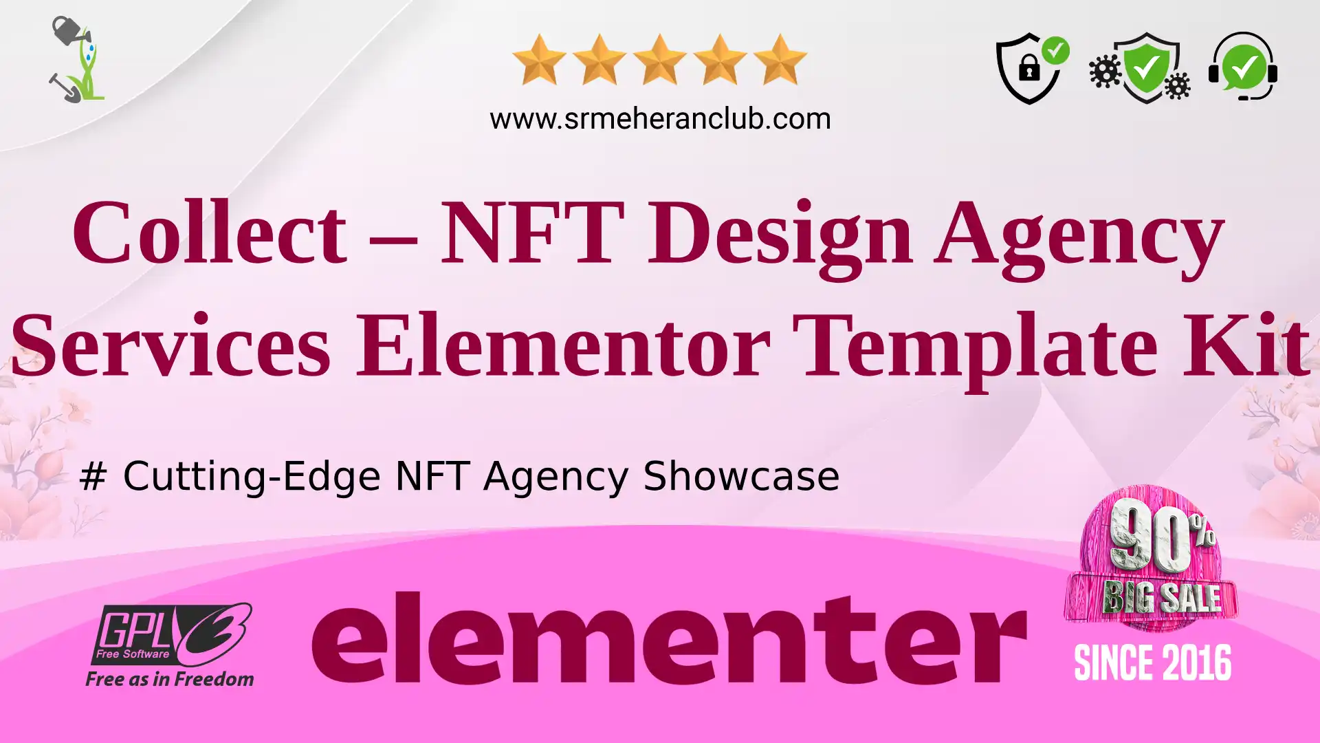 Collect – NFT Design Agency Services Elementor Template Kit — Elementor Kit by Themeforest