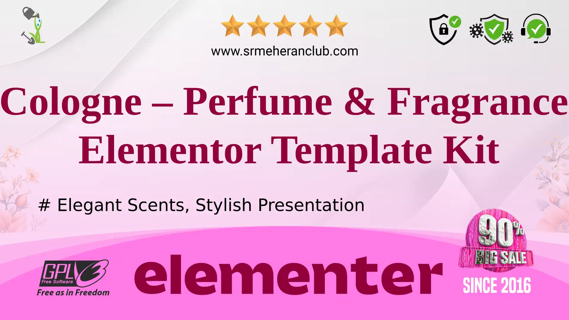 Cologne – Perfume & Fragrance Elementor Template Kit — Elementor Kit by Themeforest
