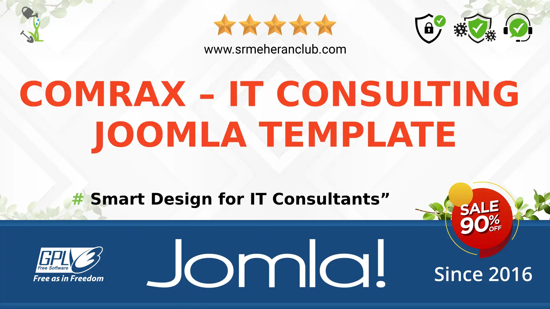 Comrax – IT Consulting Joomla Template — Theme by Templatemonster